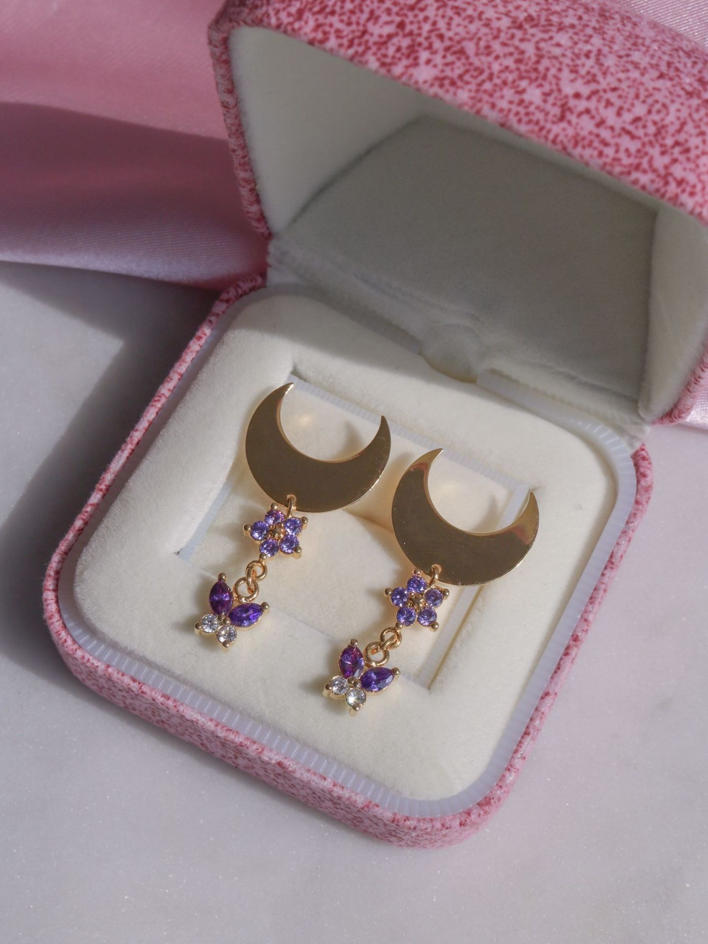 Moon of Butterfly Earring