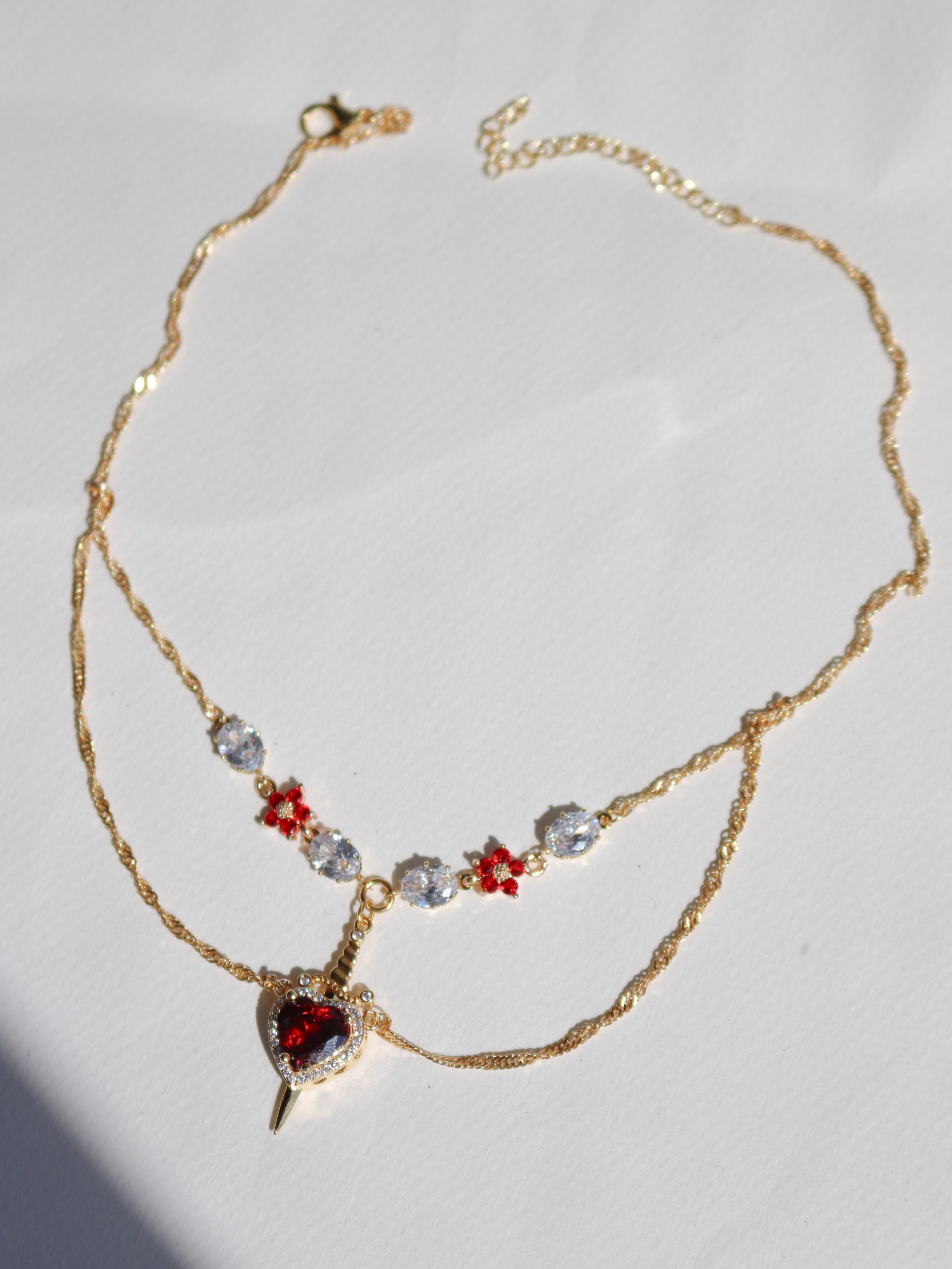 Pamuk Prenses ve Avcı Işıltısı Choker Kolye