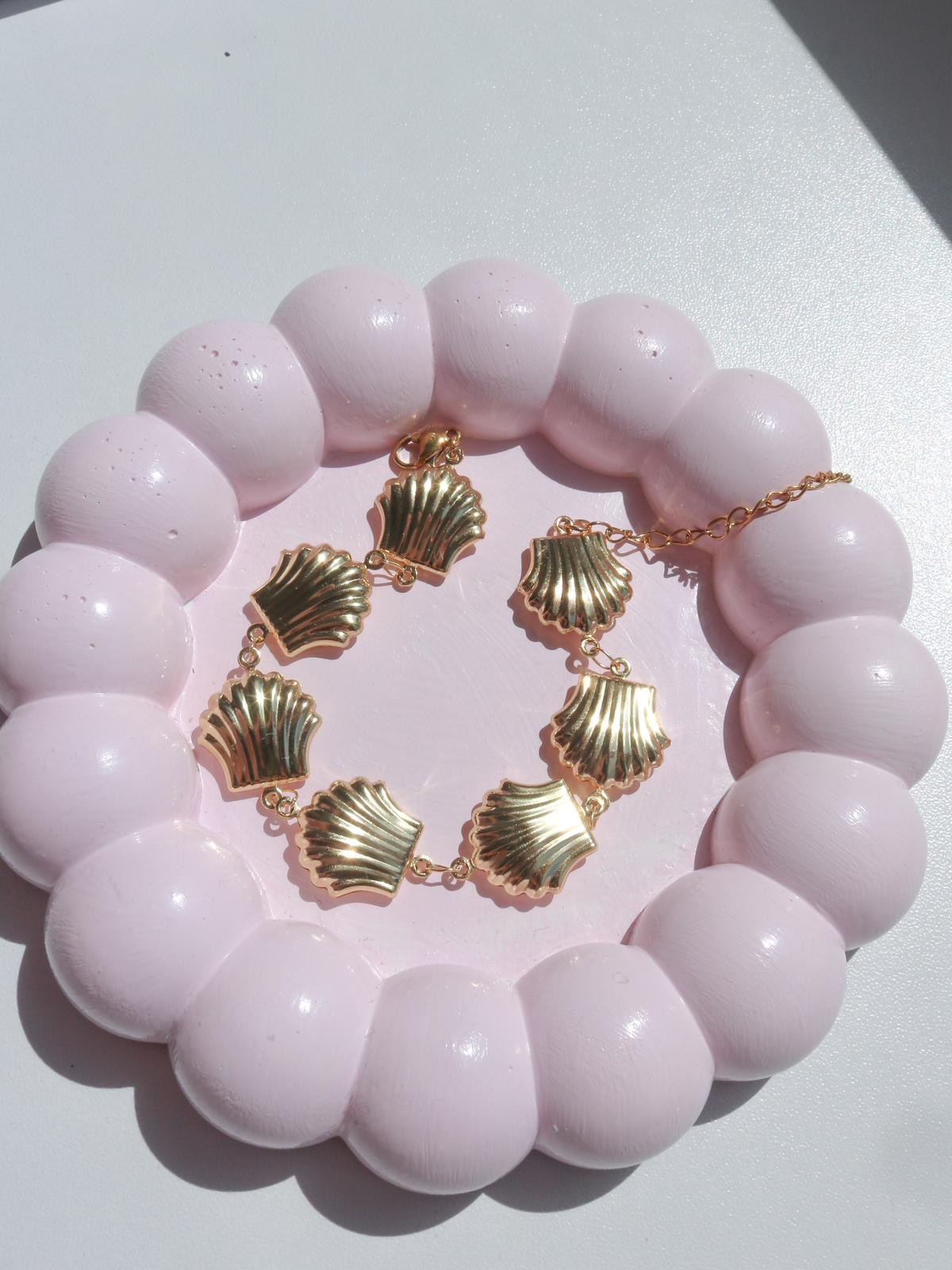 Seashell Çelik Bileklik
