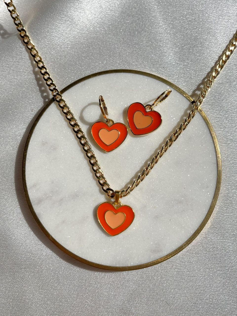 Spreading Love Necklace - Earring Set