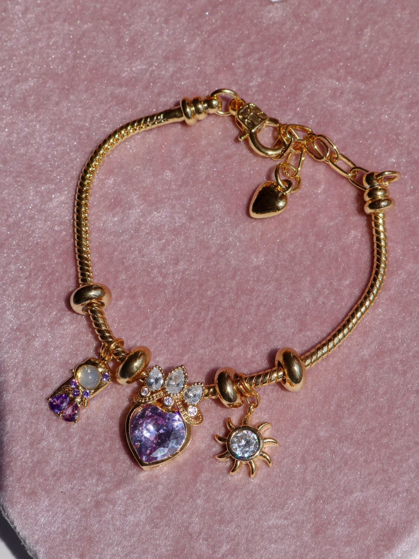 Rapunzel Charm Bracelet