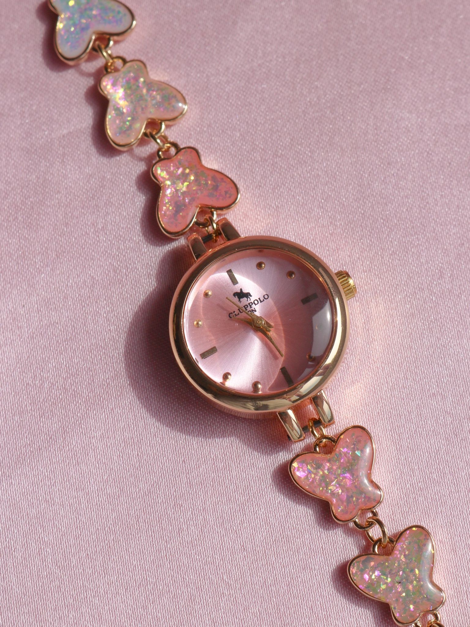 Butterfly Glitter Girl Watch