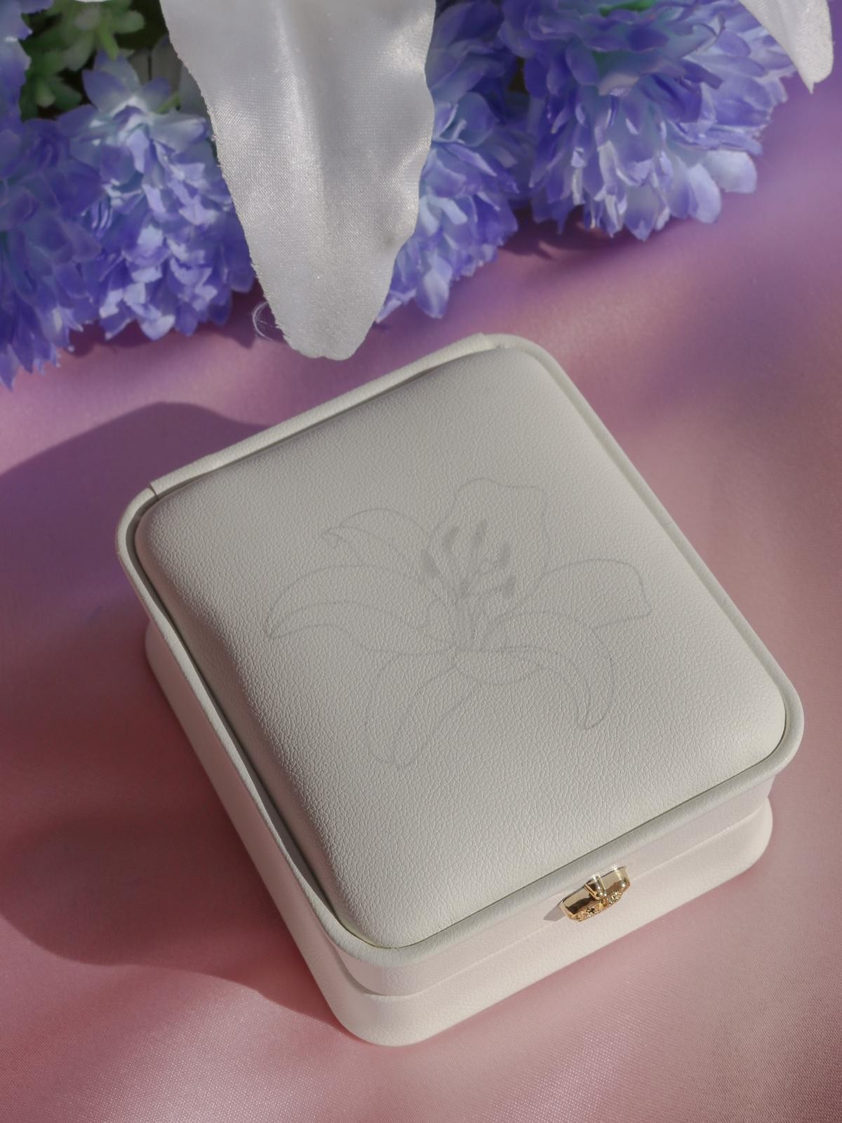 12 Princess Birth Moon Flower Printed Jewelry Box