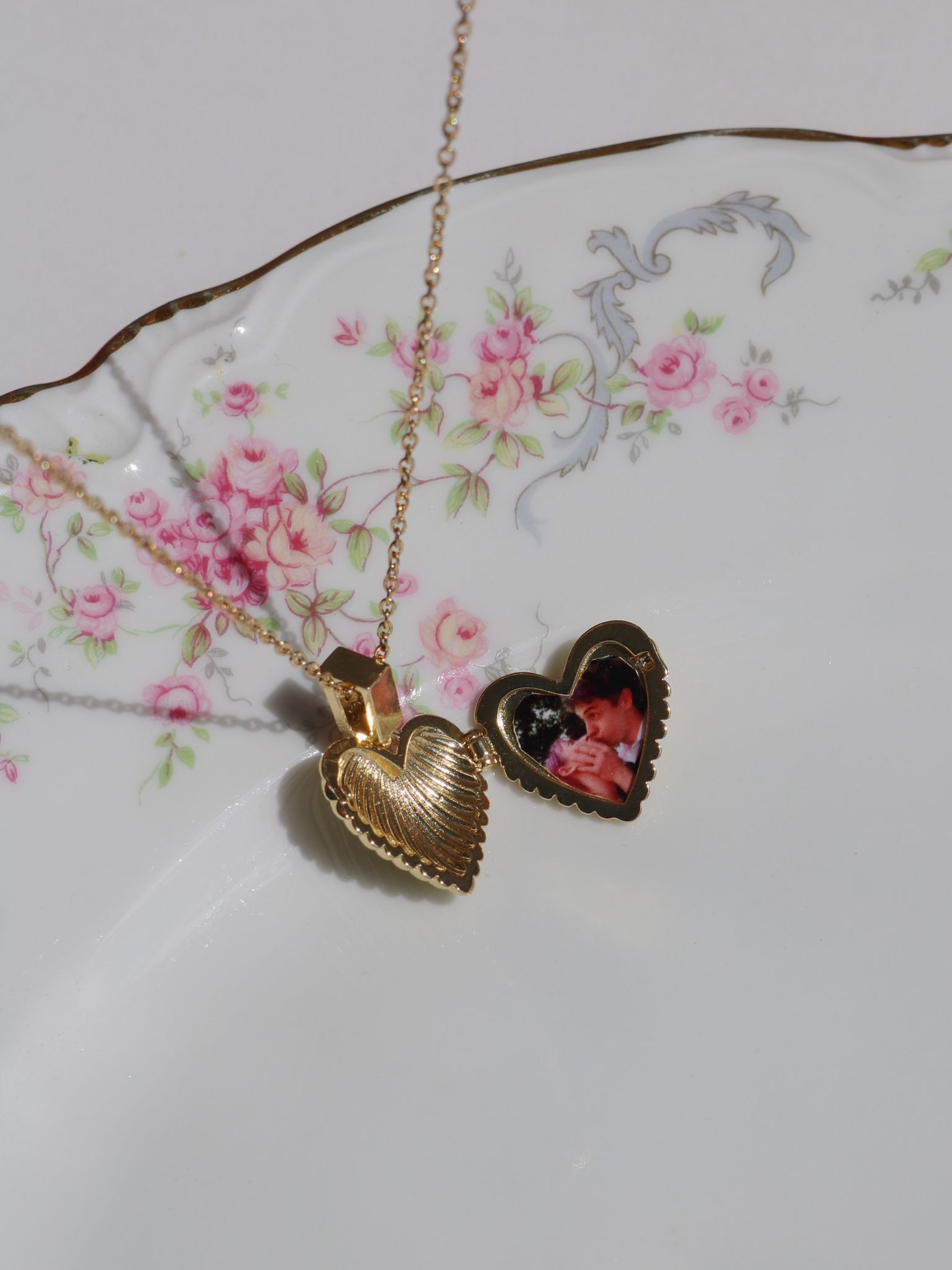 Personalized Photo Memory Locket Steel Necklace