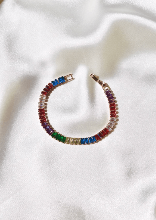 COLORS Colorful Baguette Bracelet
