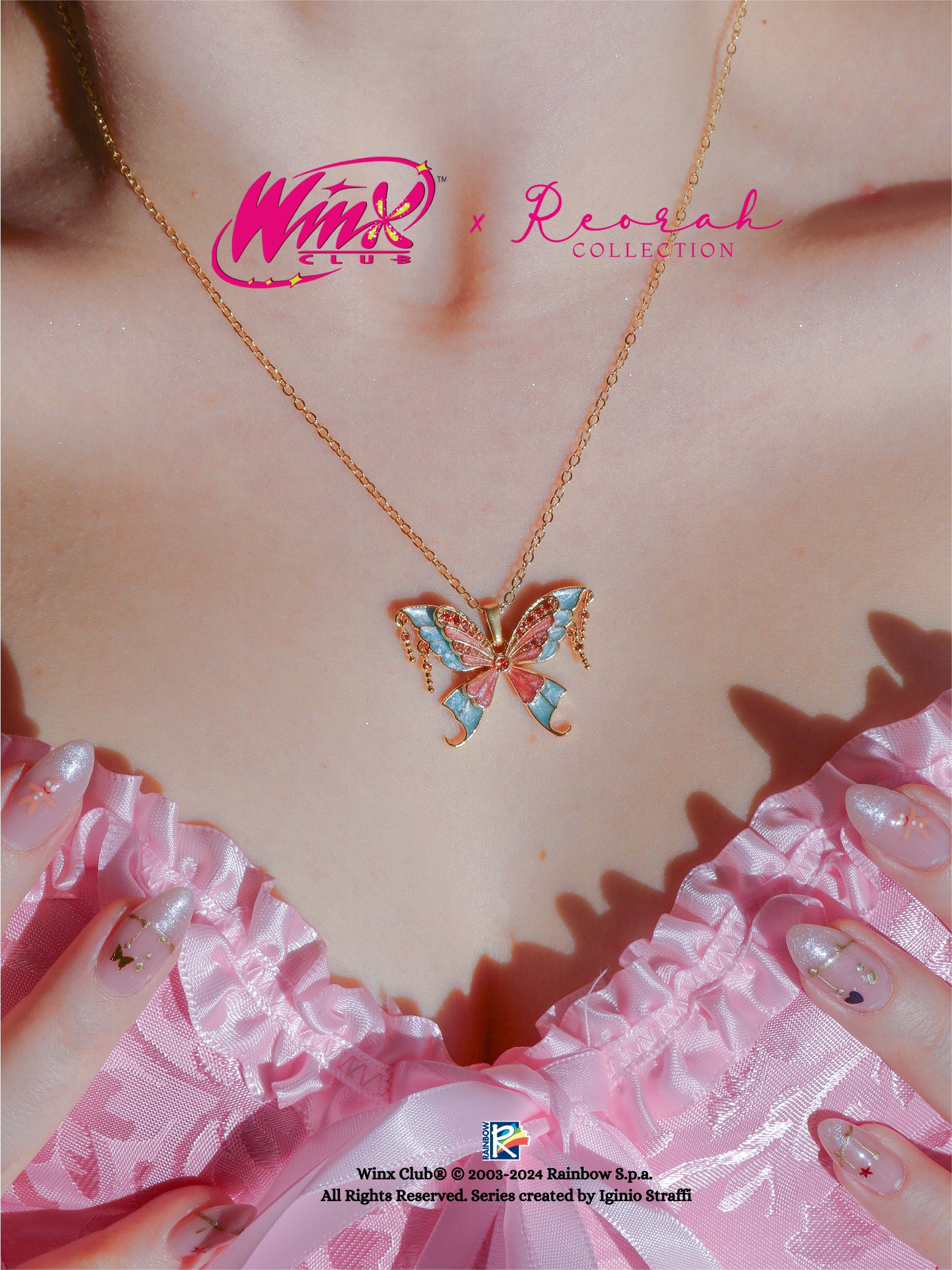 Winx Club® Stella Enchantix Fairy Wings Necklace