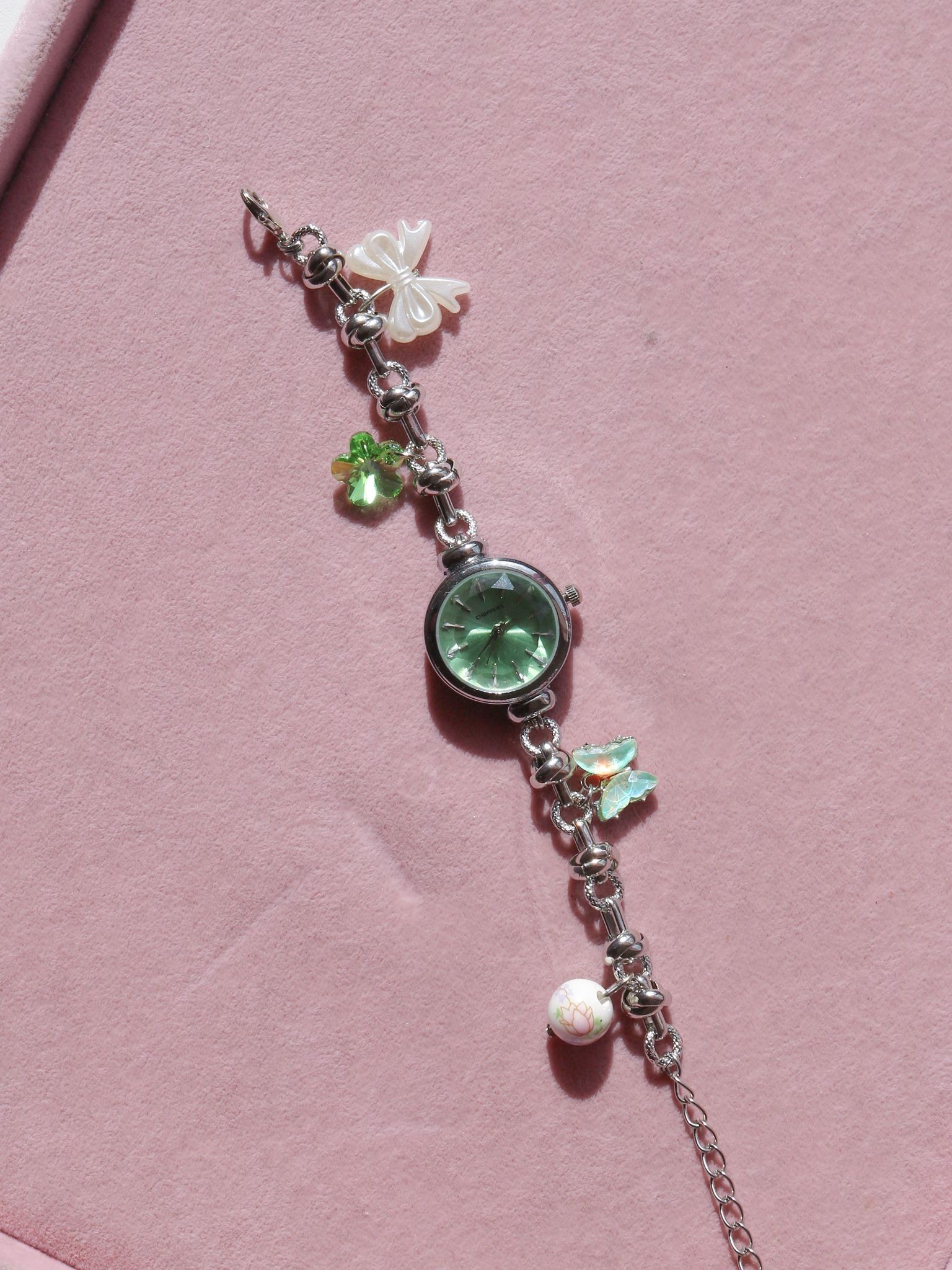 Green Flutter Watch