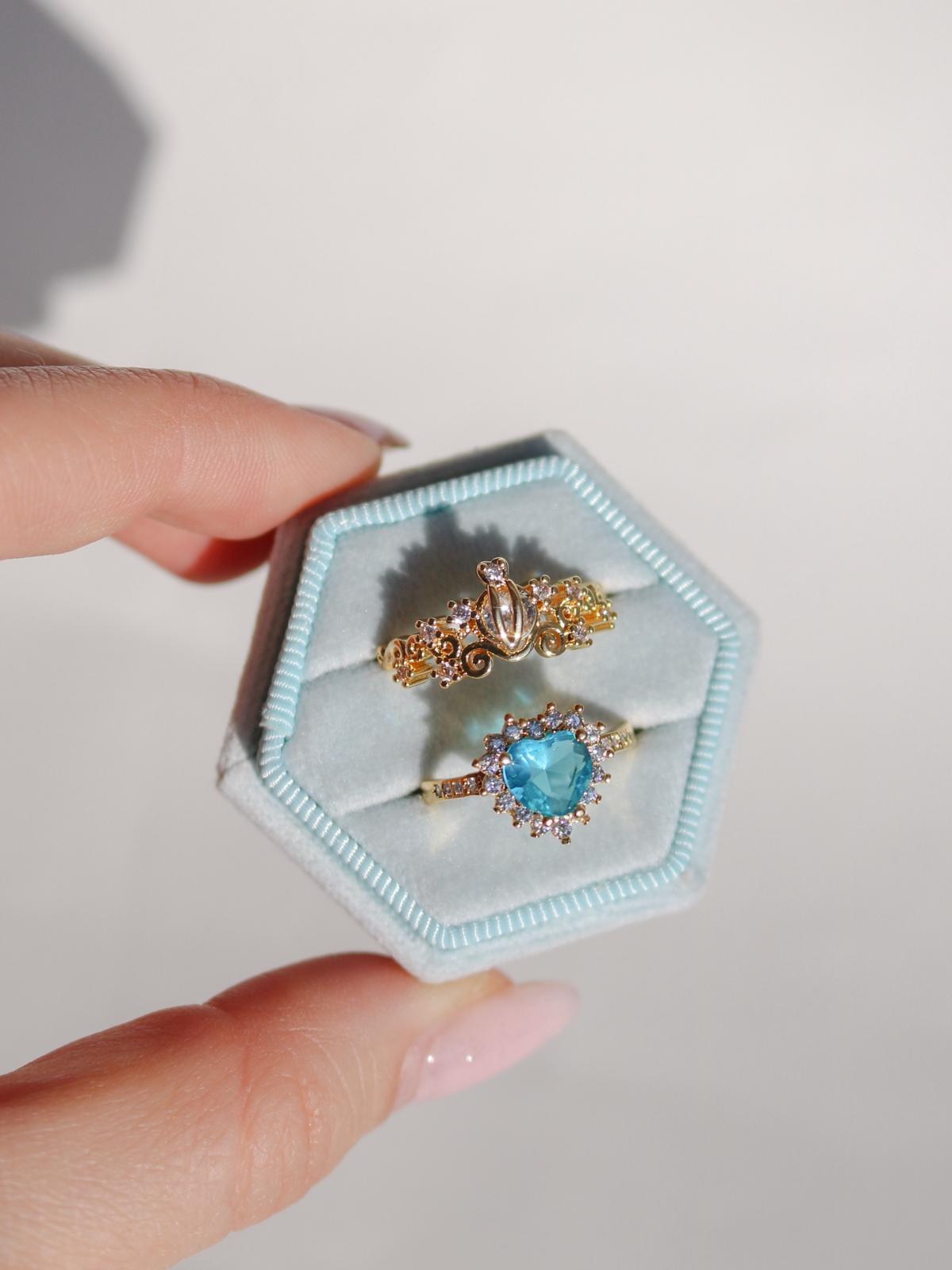 Princess Cinderella Yüzük Set