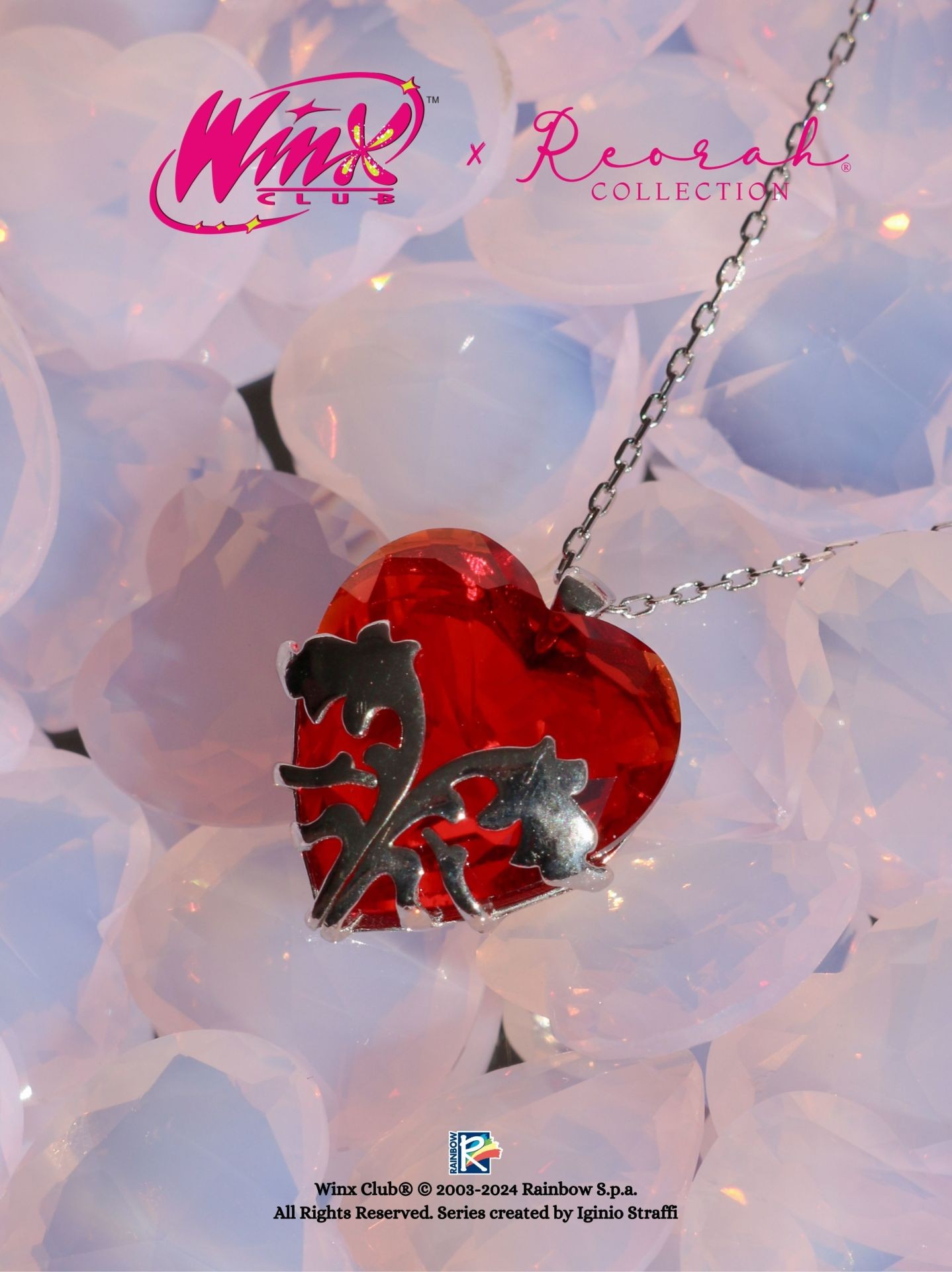 Winx Club® Pendant of Eraklyon Kolye 925 Ayar Gümüş