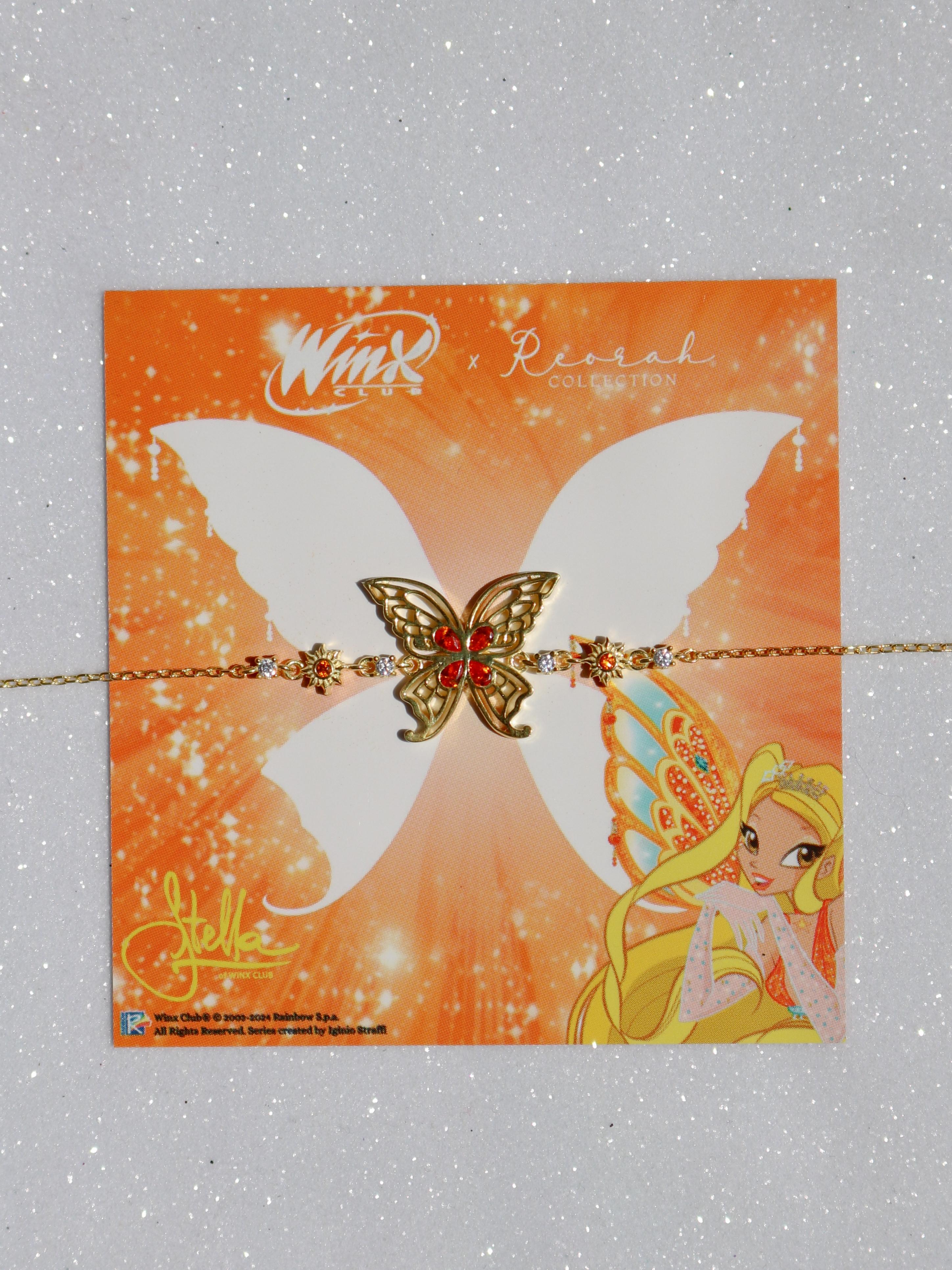 Winx Club® Stella Enchantix Wings 925 Silver Bracelet