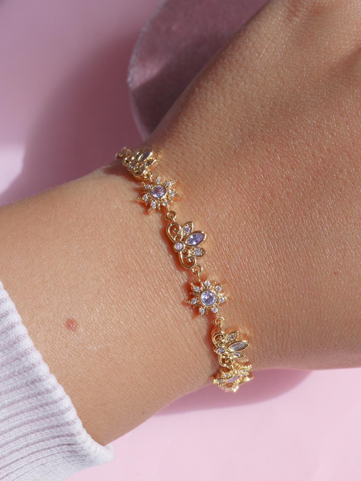 Rapunzel Sun Crown Princess Bracelet 