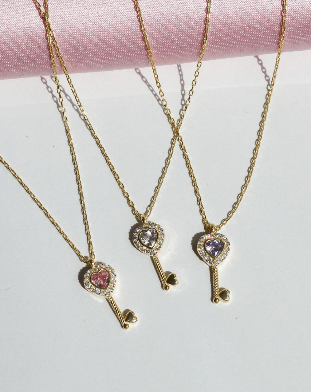 Love Key 925 Gümüş Kolye