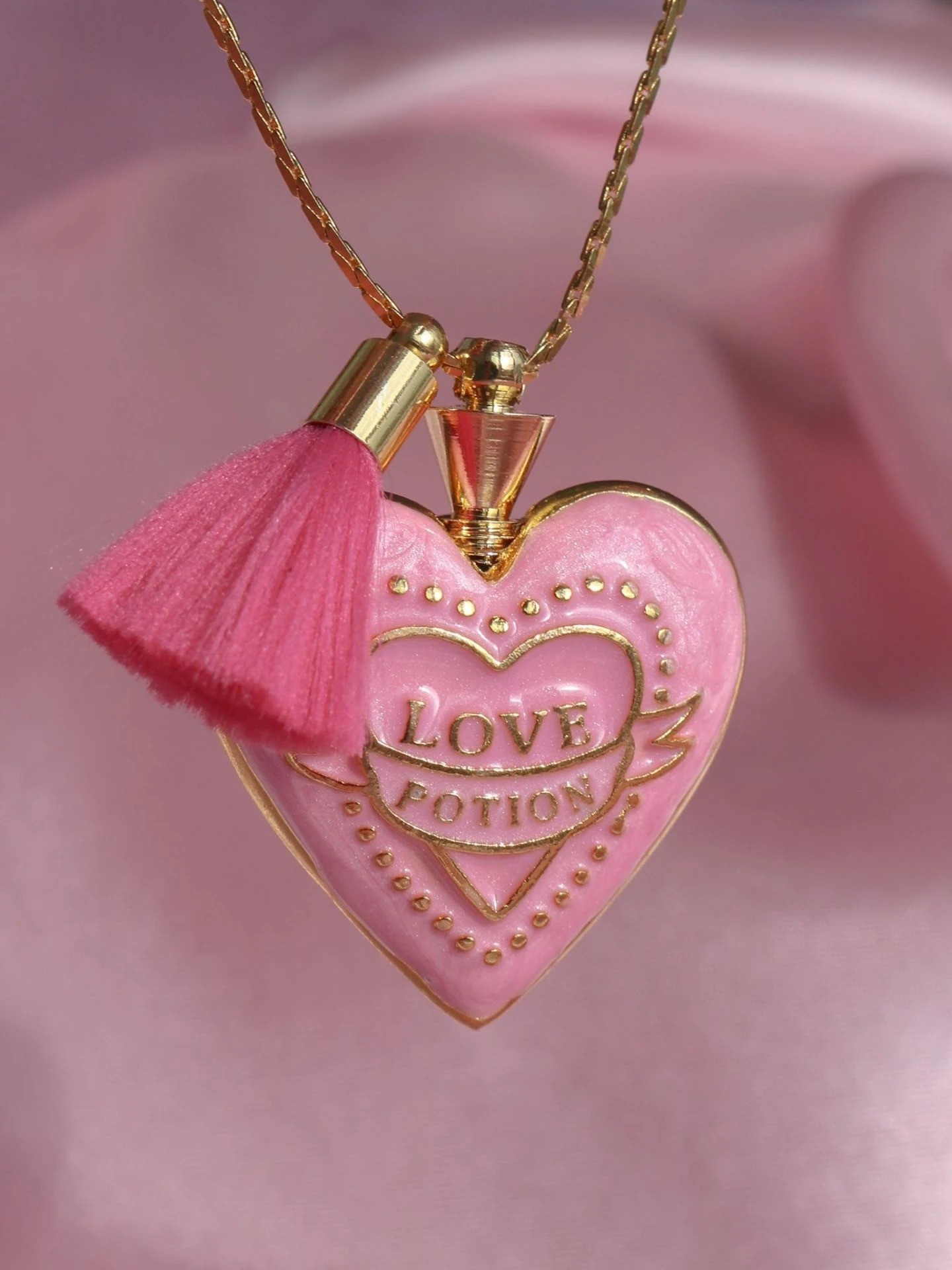 Amortentia Love Potion Kalp Kolye - Harry Potter