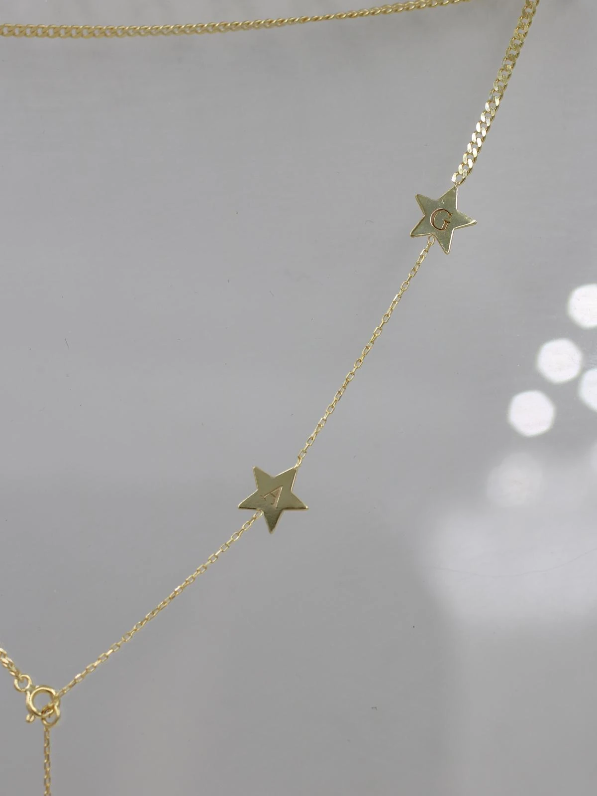 Personalized Name 925 Sterling Silver Necklace with Star Pendant