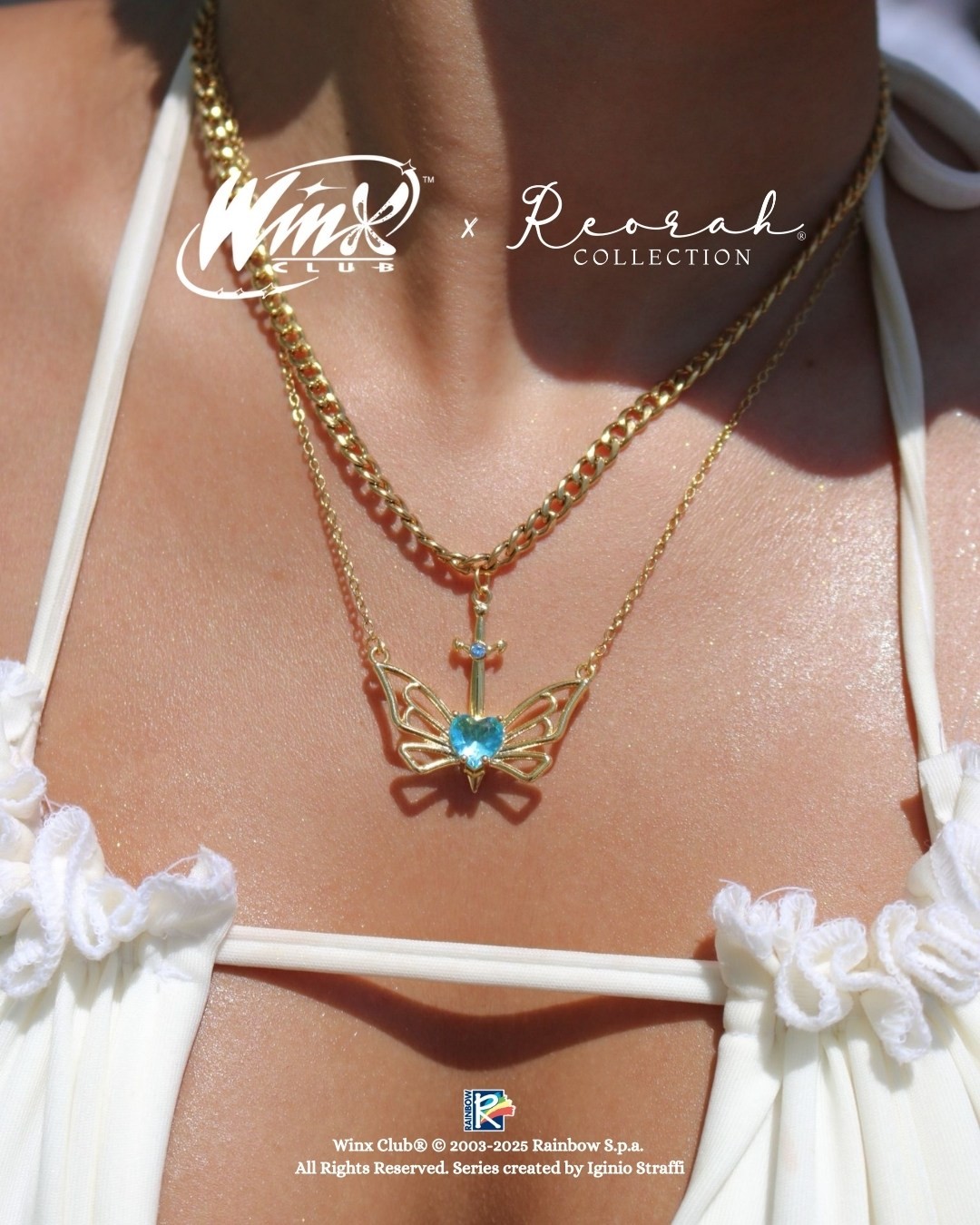 Winx Club® Bloom and Sky Couple Necklace