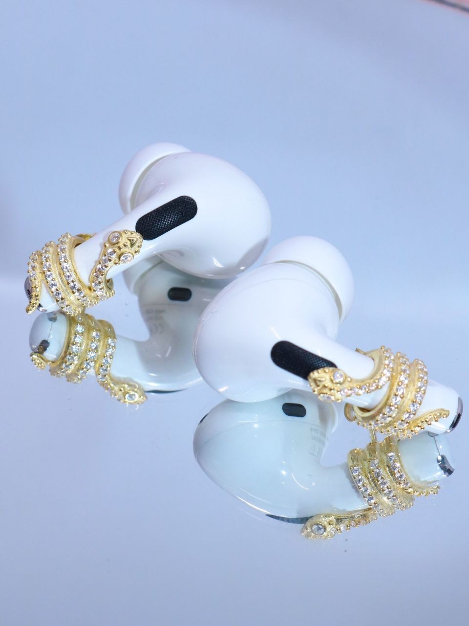 Airpods Tutucu Yılan Küpe 925 Gümüş (Adet)