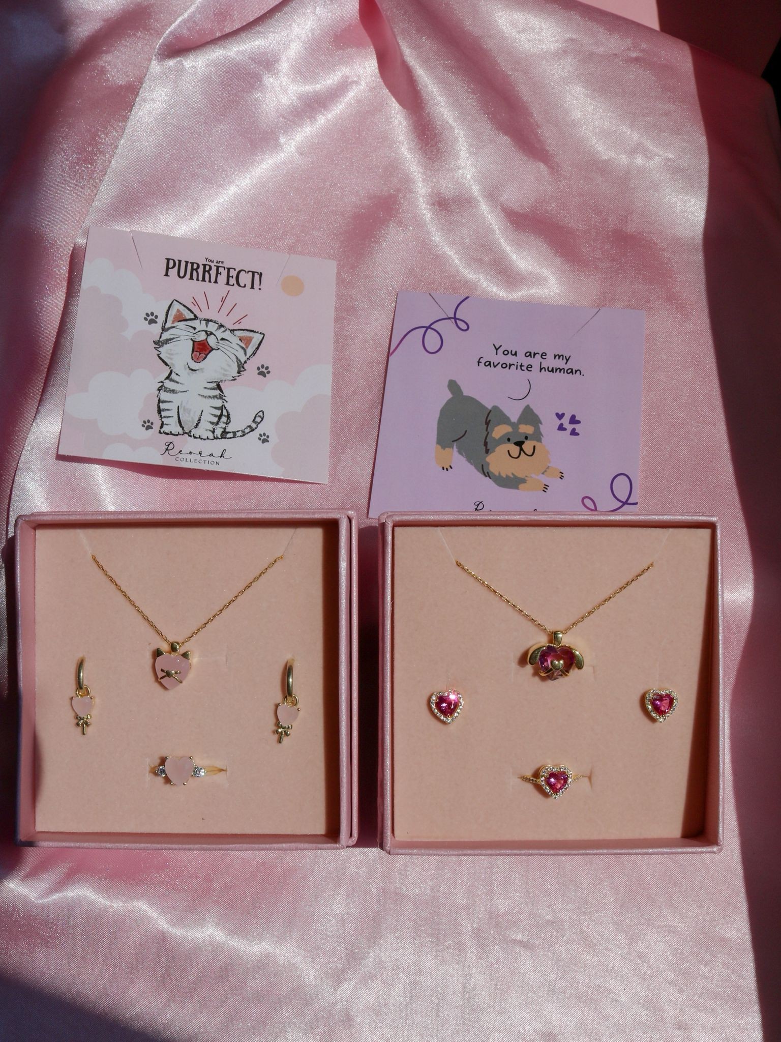 Cat ve Dog Lover 925 Gümüş Set