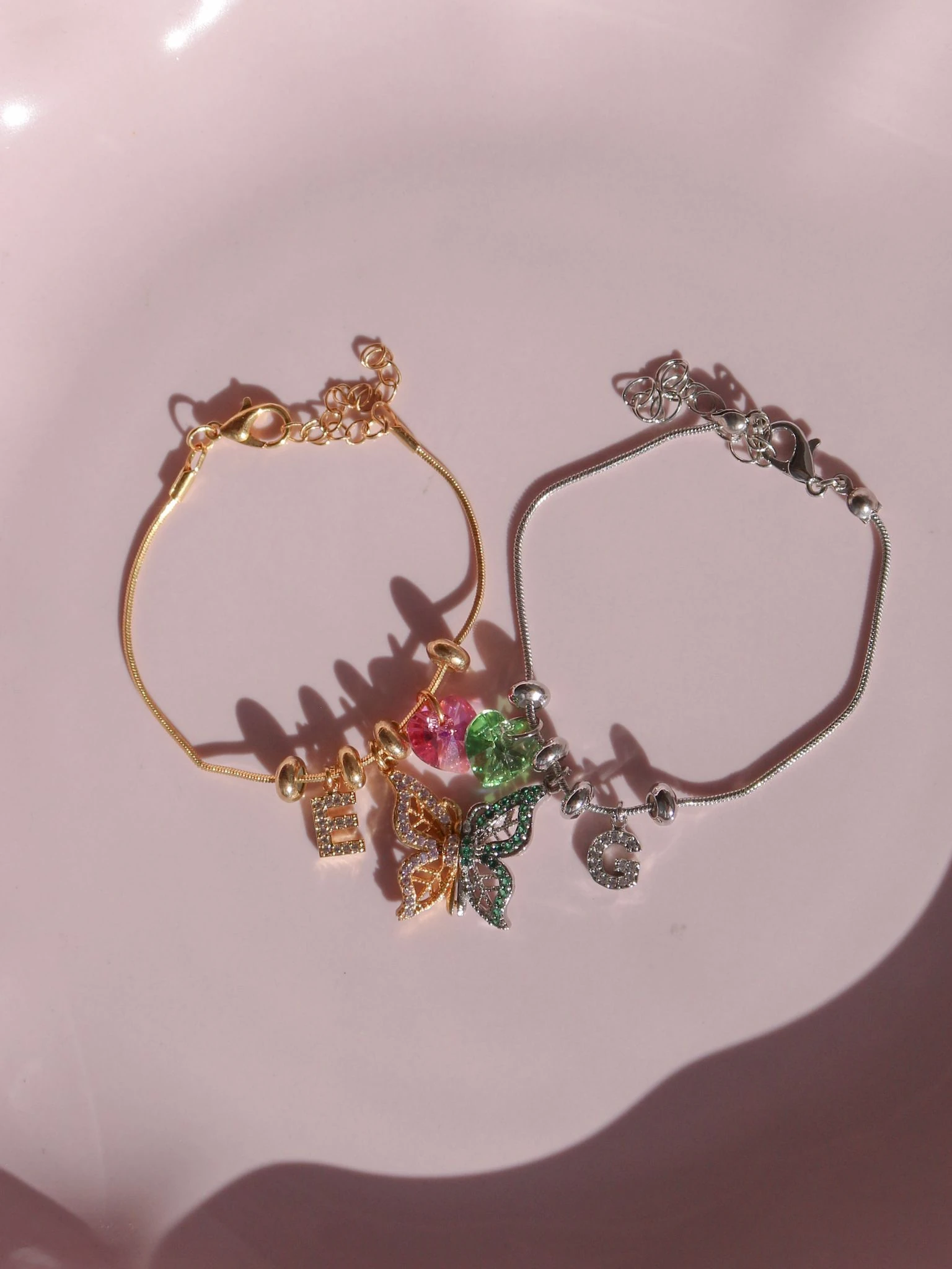 Wicked Glinda Elphaba Butterfly Arkadaşlık Bilekliği