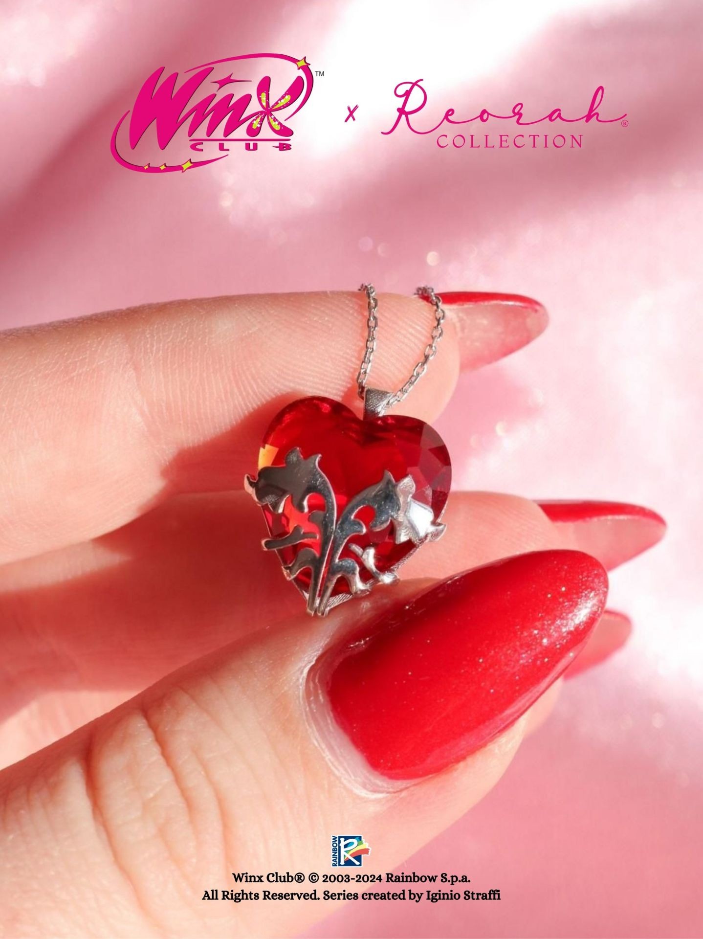 Winx Club® Pendant of Eraklyon Kolye 925 Ayar Gümüş