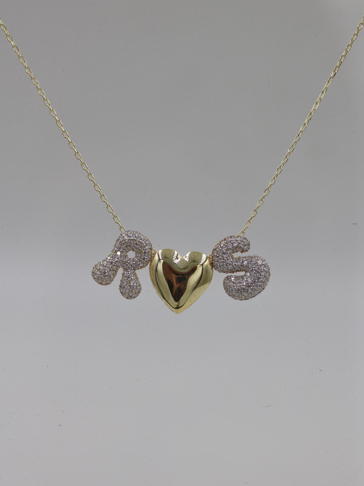 You & Me Kişiye Özel 925 Gümüş Kolye