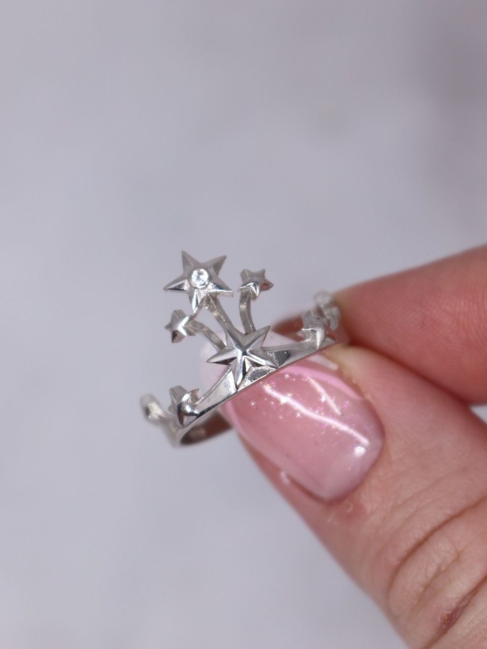 Annika Magic Pegasus Crown 925 Silver Ring