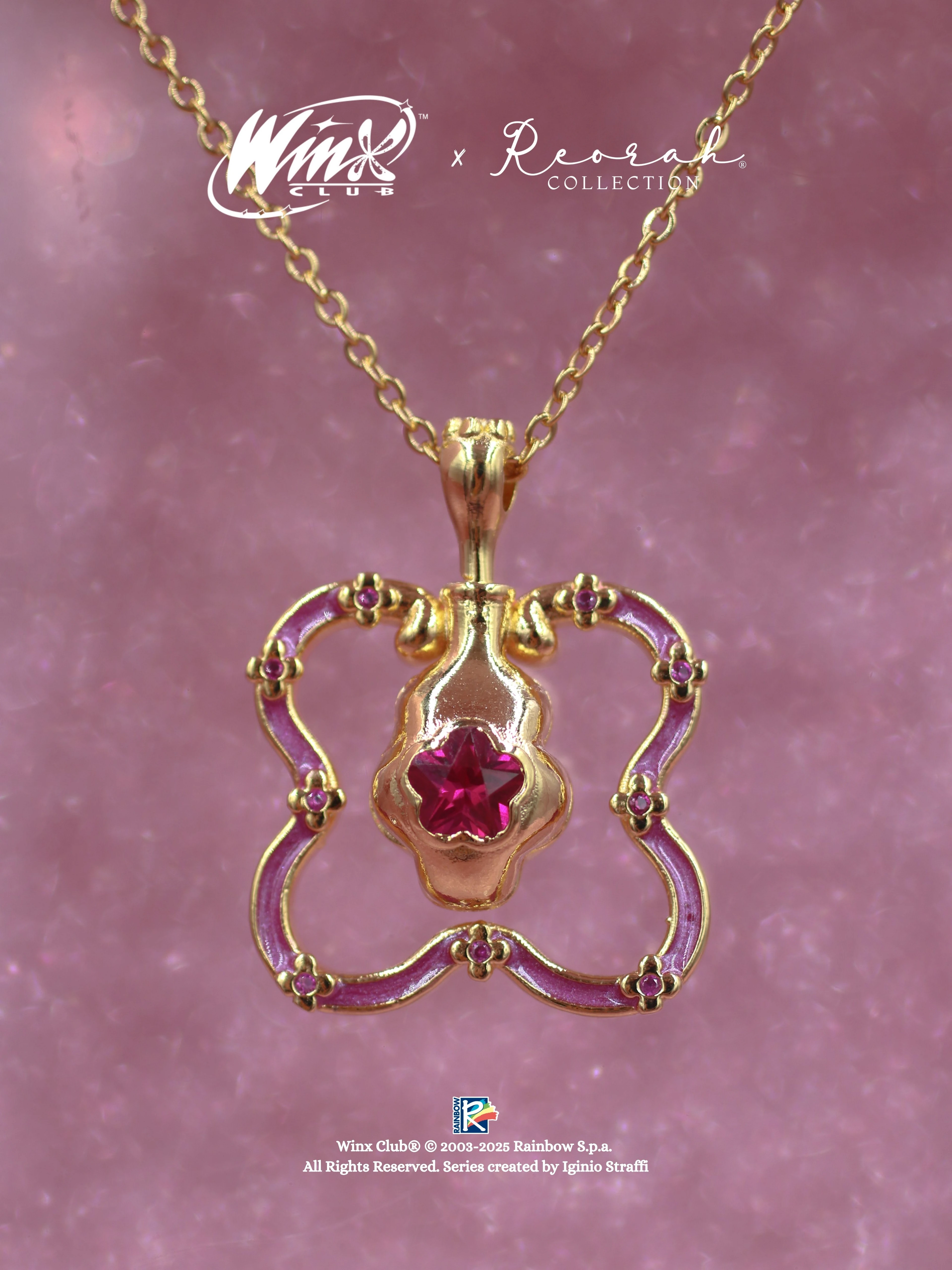 Winx Club® Flora Fairy Dust Bottle Kolye