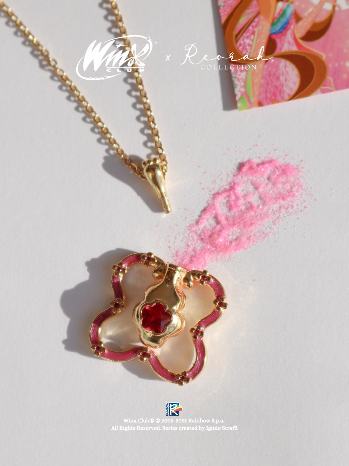 Winx Club® Flora Fairy Dust Bottle Kolye