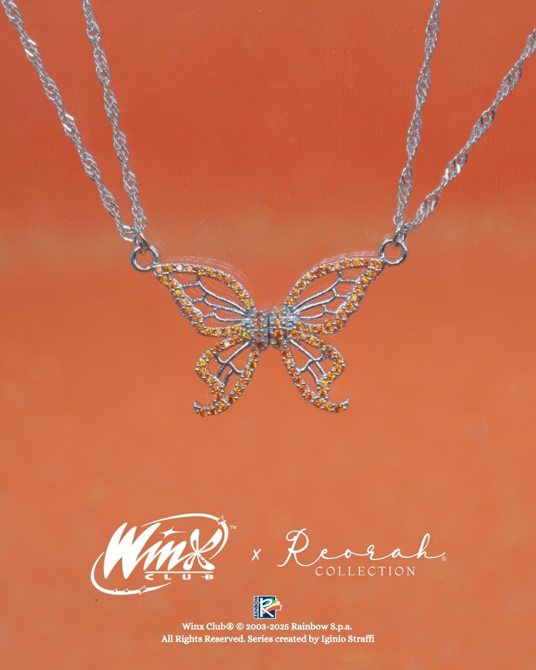 Winx Club® Enchantix Wings Mıknatıslı Arkadaşlık Kolyesi