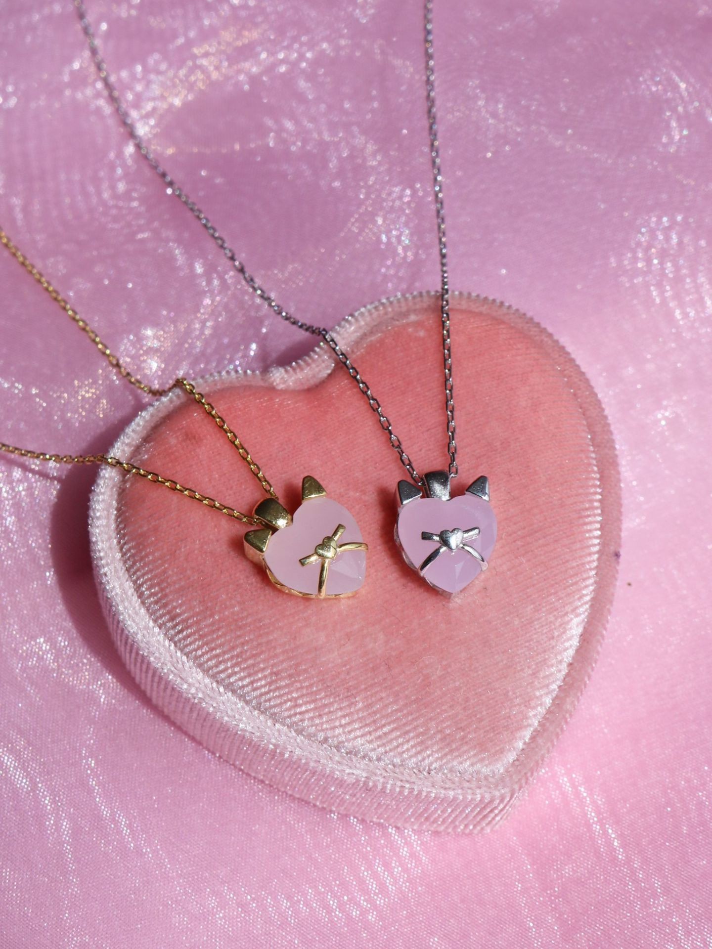 Cat Lover 925 Silver Necklace