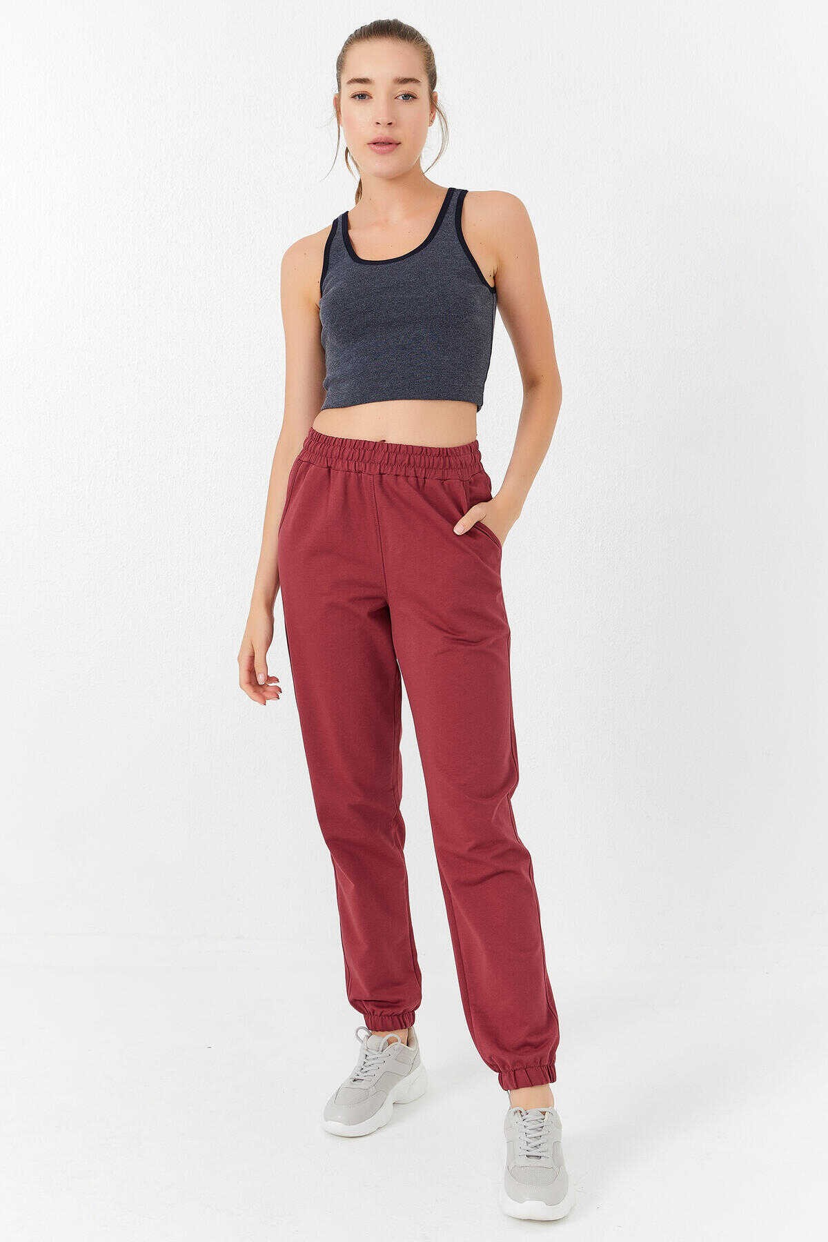 Kadın Crop Top Atlet  - XS