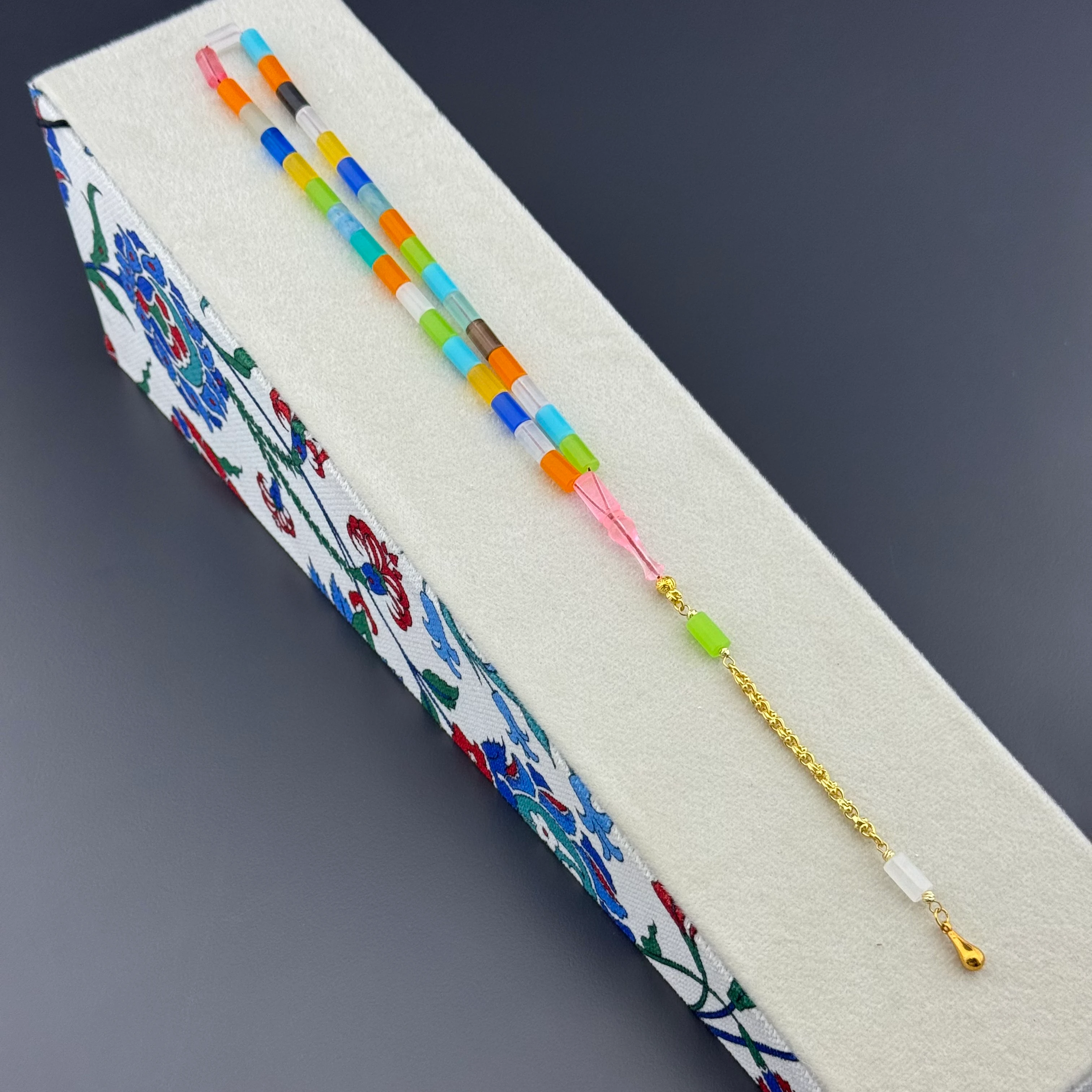 Suat Yeşilyurt Usta Kesme Bonibon Gümüş Püsküllü Alman Bakalit Tesbih