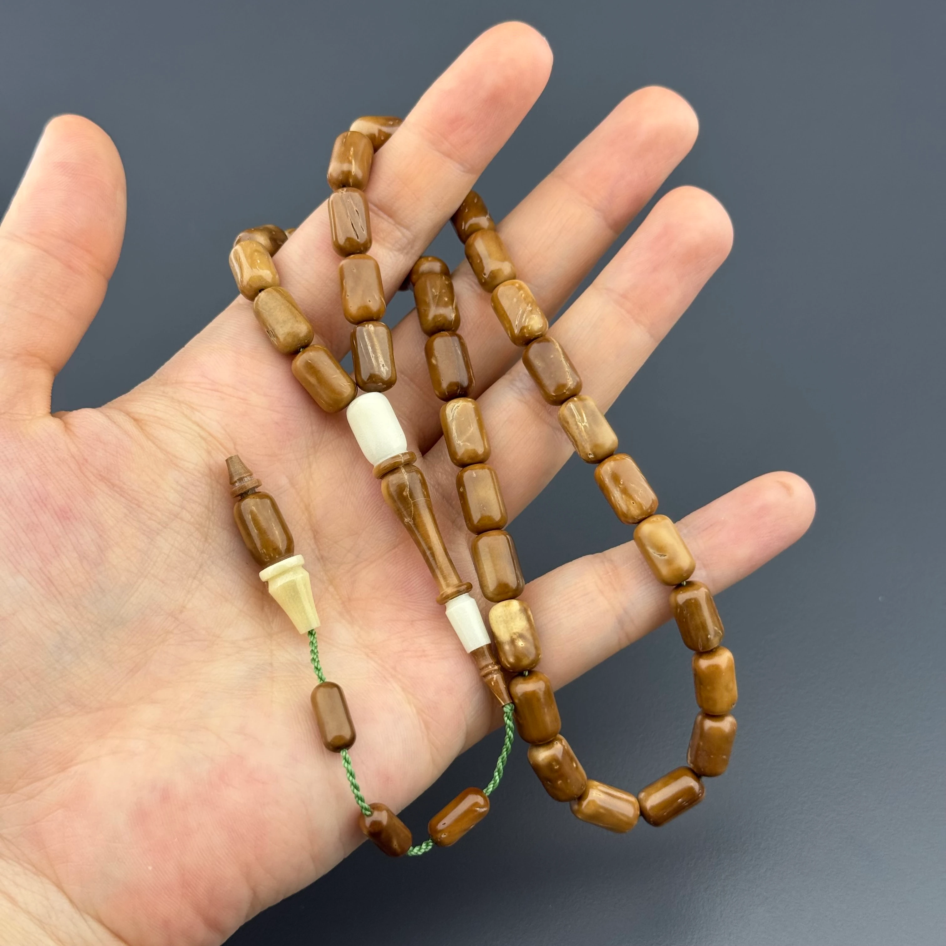 Mehmet Erbabacan Usta Narçıl İmame Kombinli Kuka Tesbih