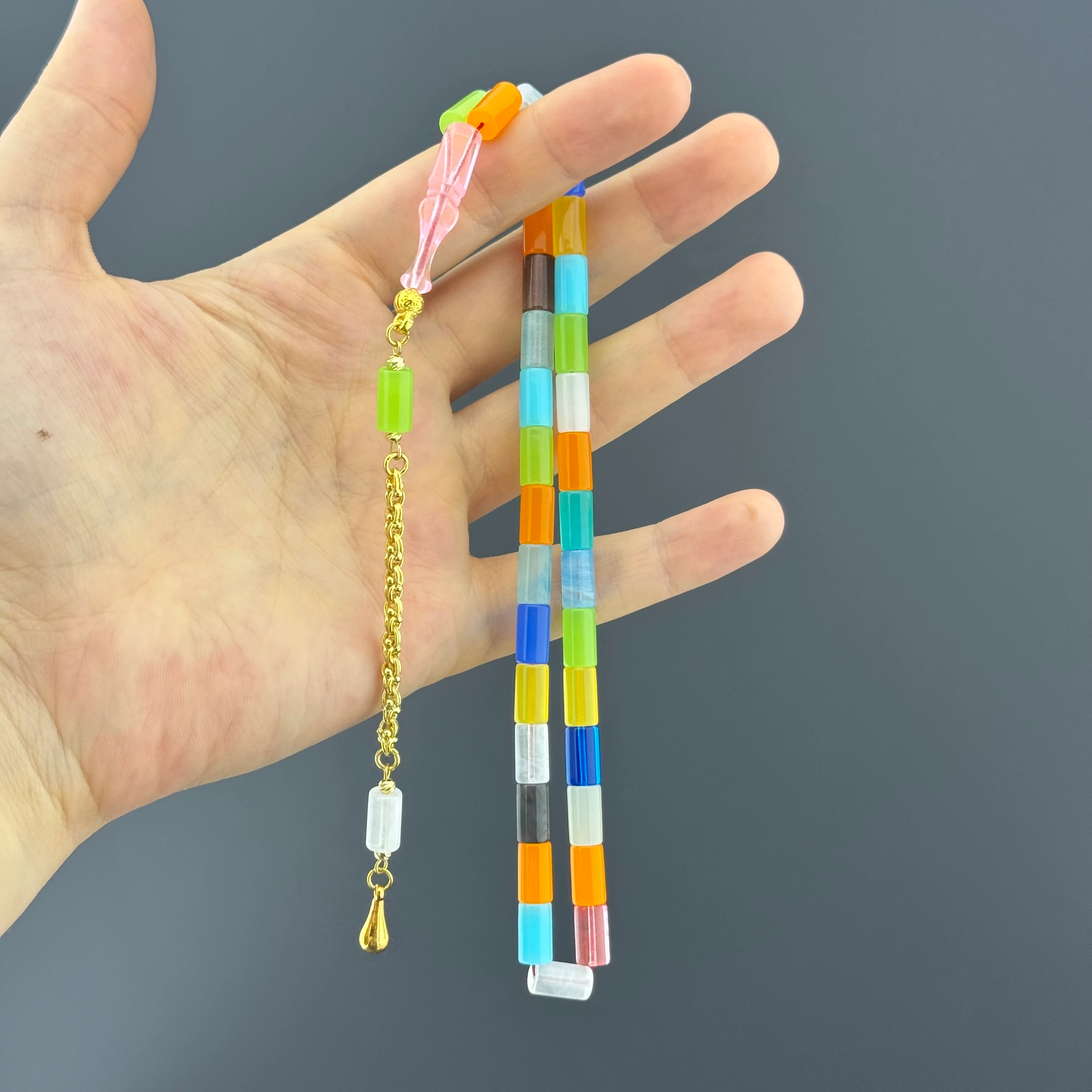 Suat Yeşilyurt Usta Kesme Bonibon Gümüş Püsküllü Alman Bakalit Tesbih