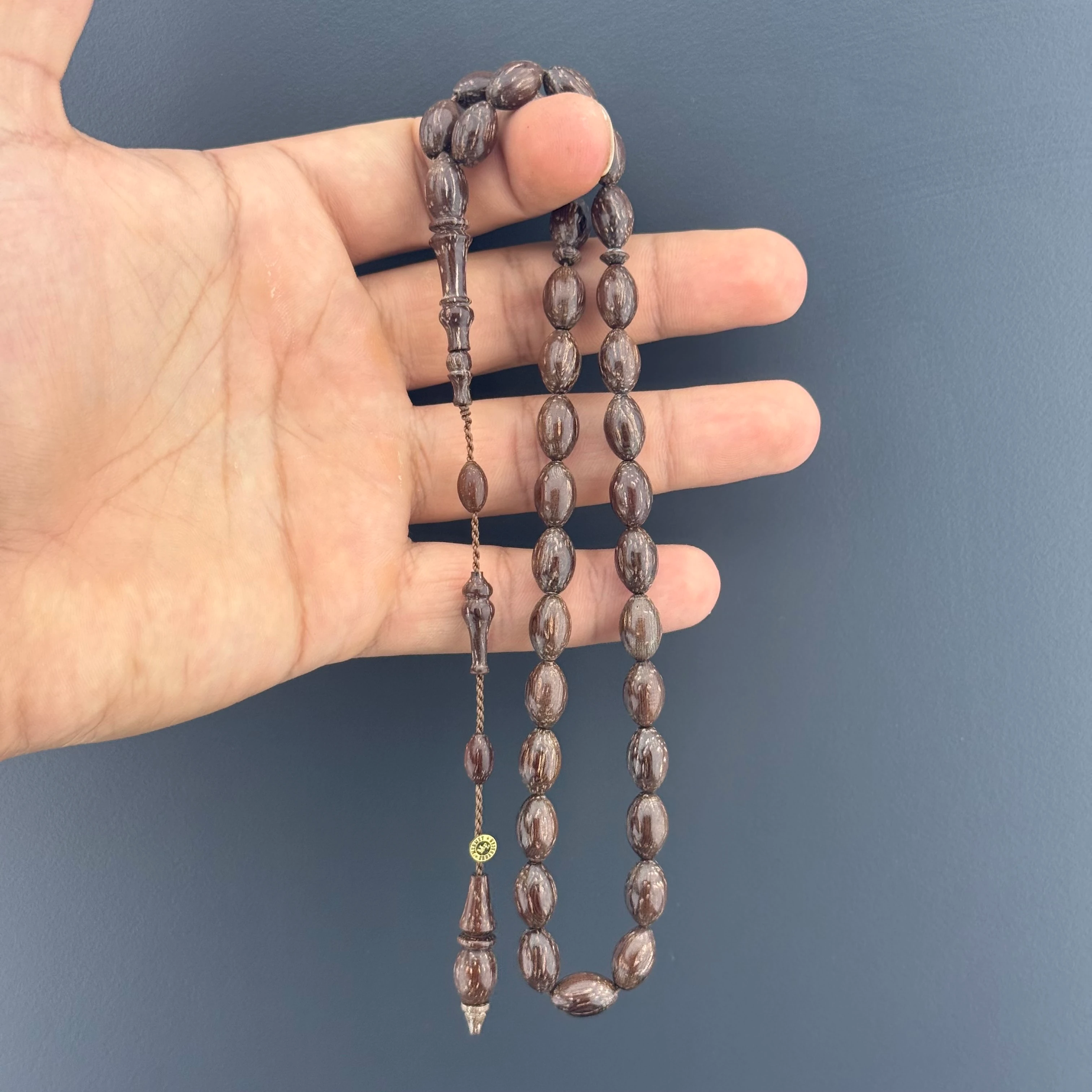 Mehmet ERBABACAN Beyzi Kesim Usta Doğal Dokulu Kuka Tesbih