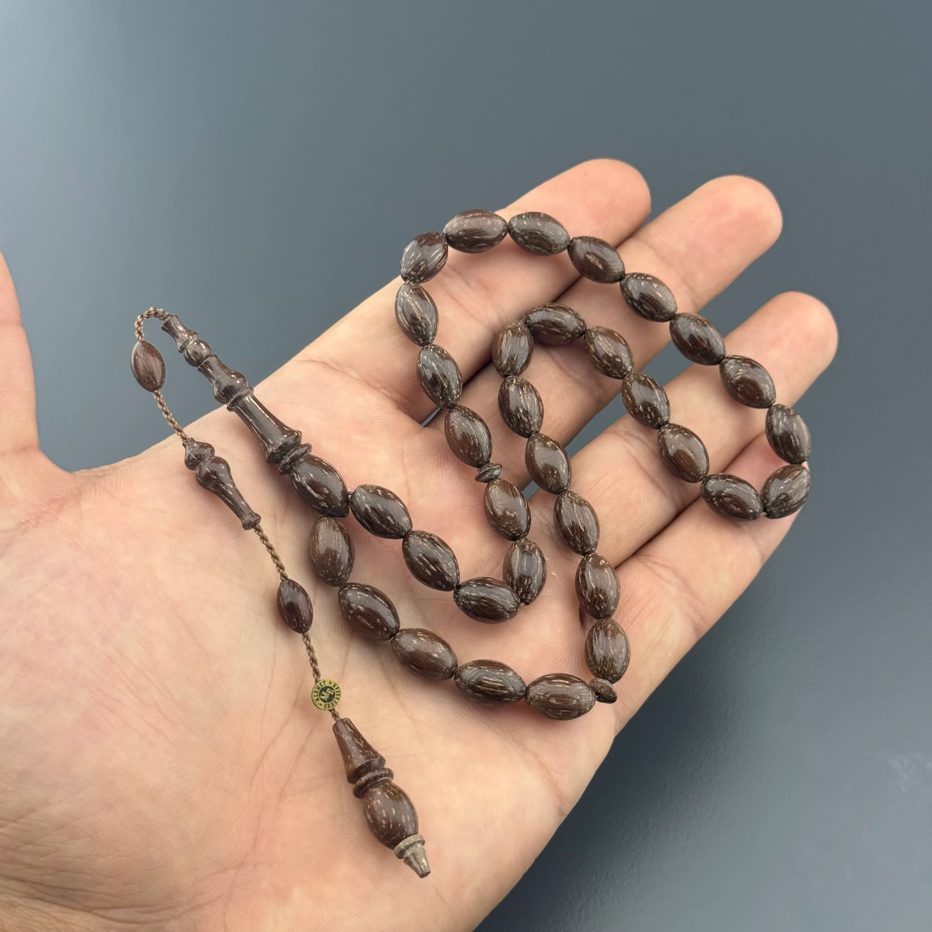 Mehmet ERBABACAN Beyzi Kesim Usta Doğal Dokulu Kuka Tesbih