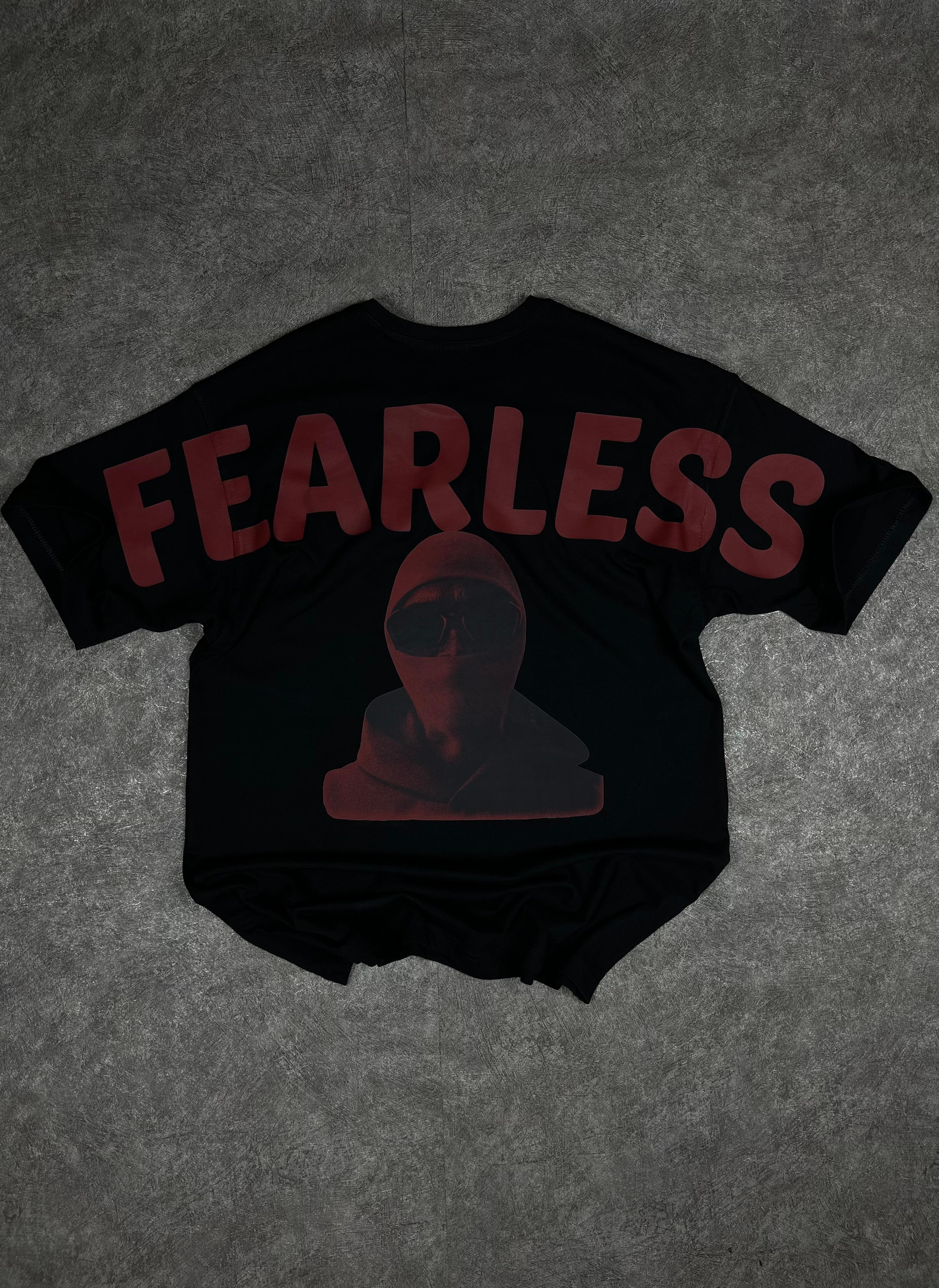 FEARLESS Baskılı Oversize Tişört