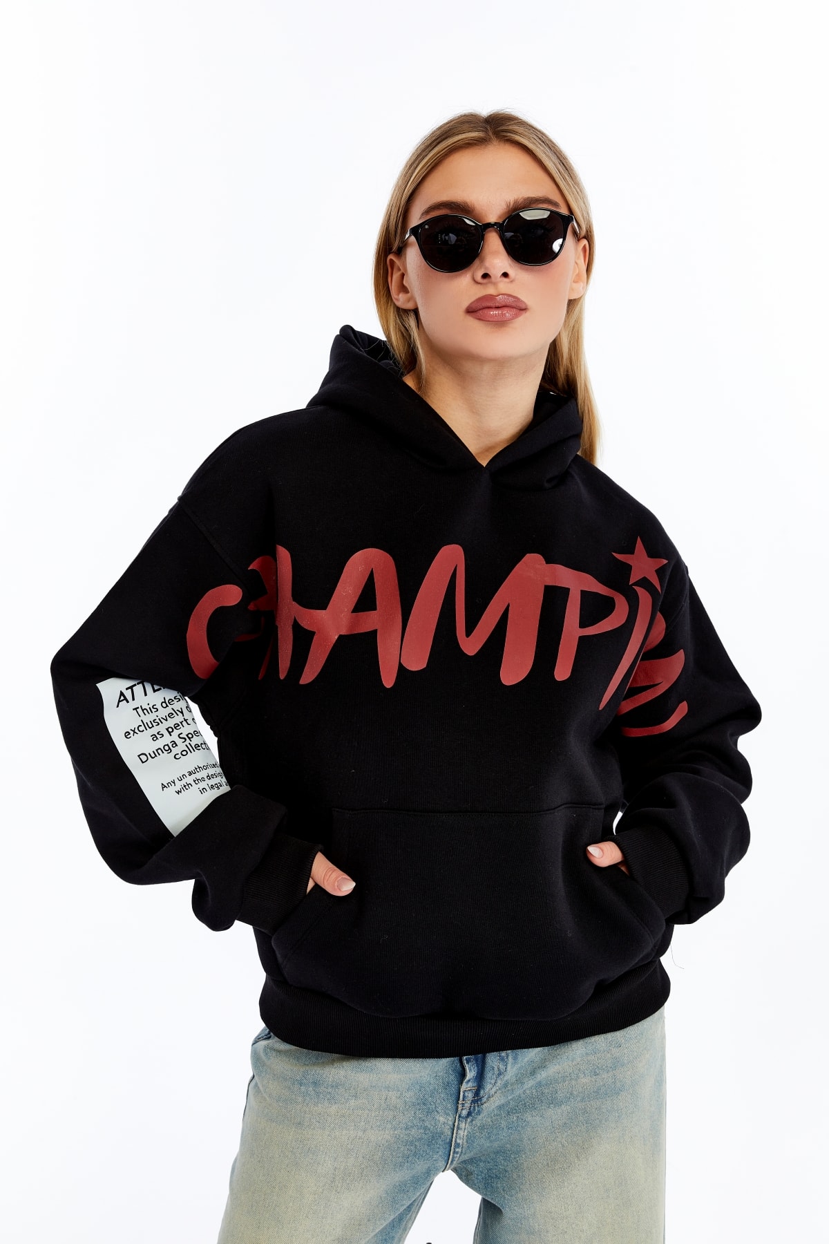 Champion Oversize Kadın Sweatshirt