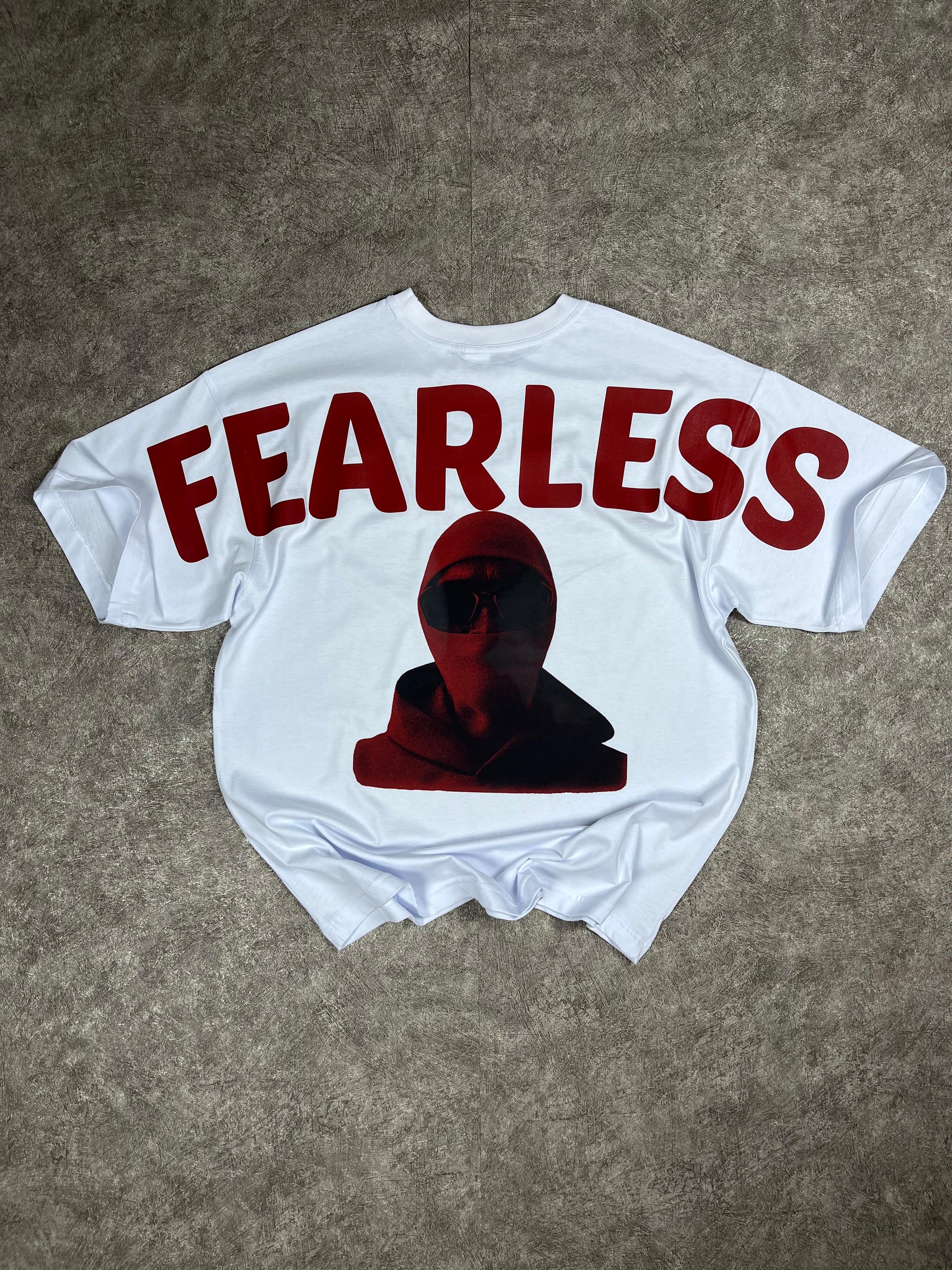 FEARLESS Baskılı Oversize Tişört