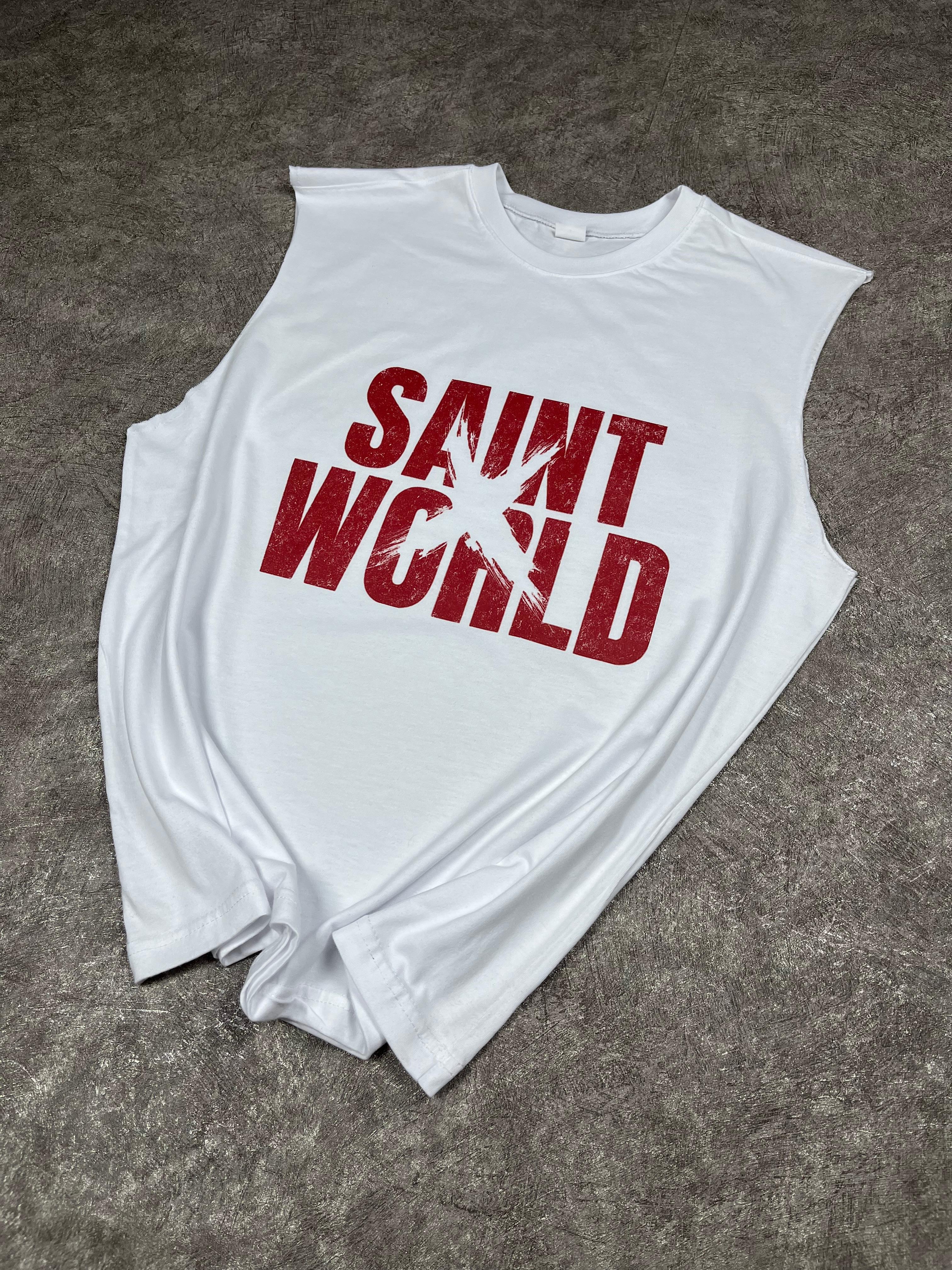 Saint World Baskılı Oversize Atlet