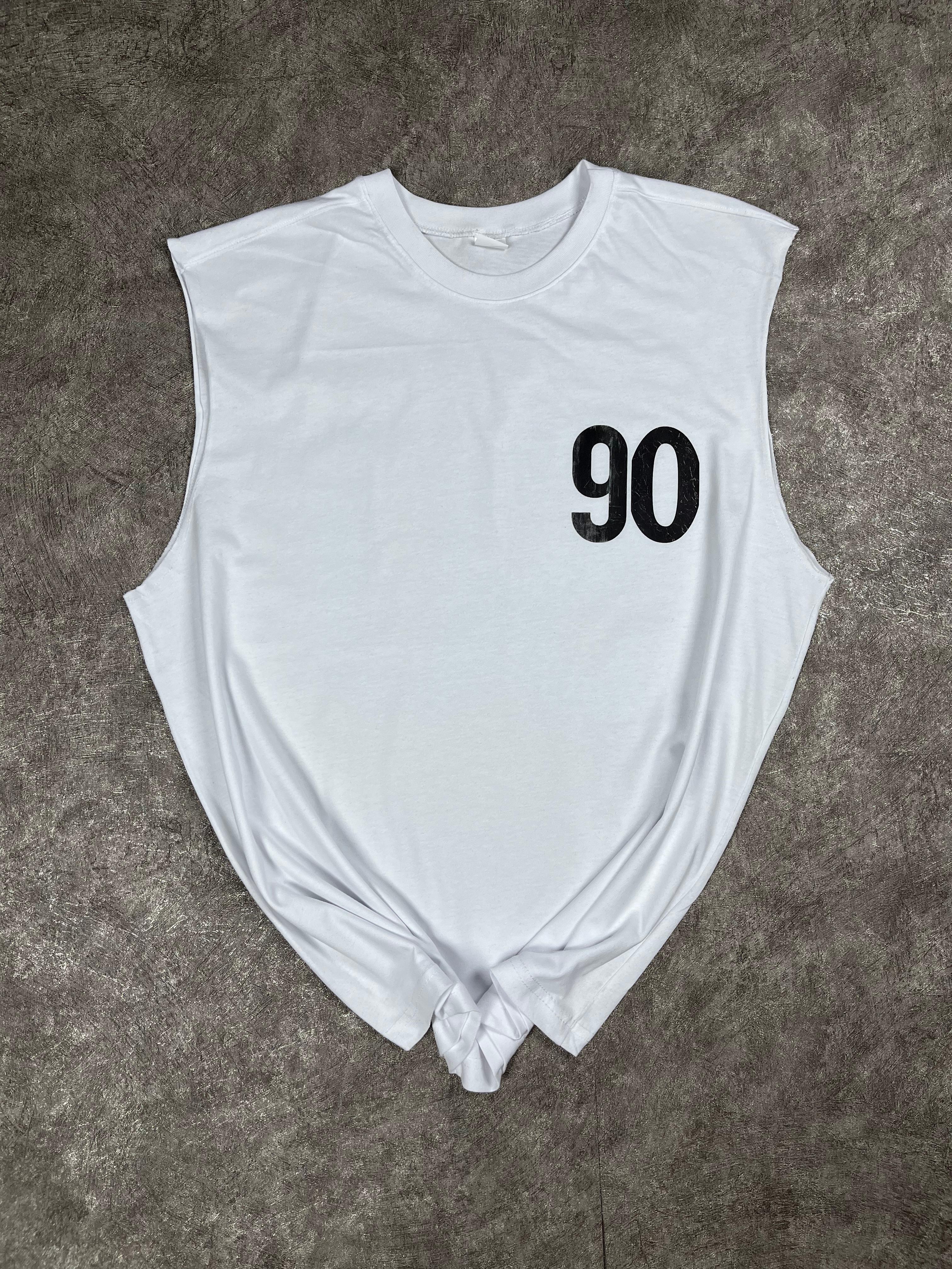 90 Baskılı Oversize Atlet