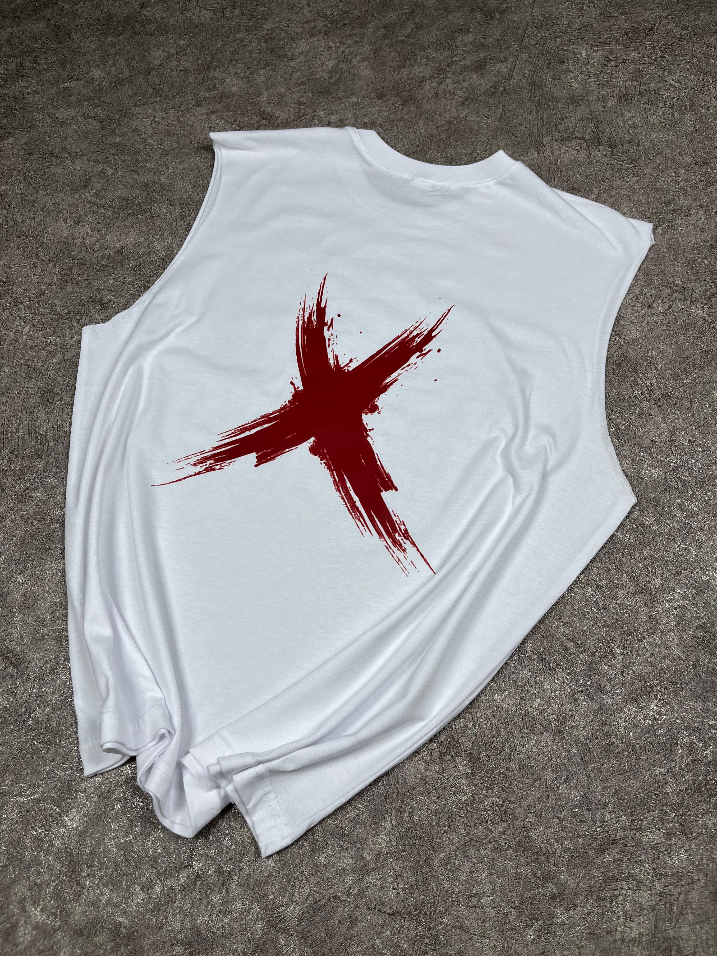 Saint World Baskılı Oversize Atlet