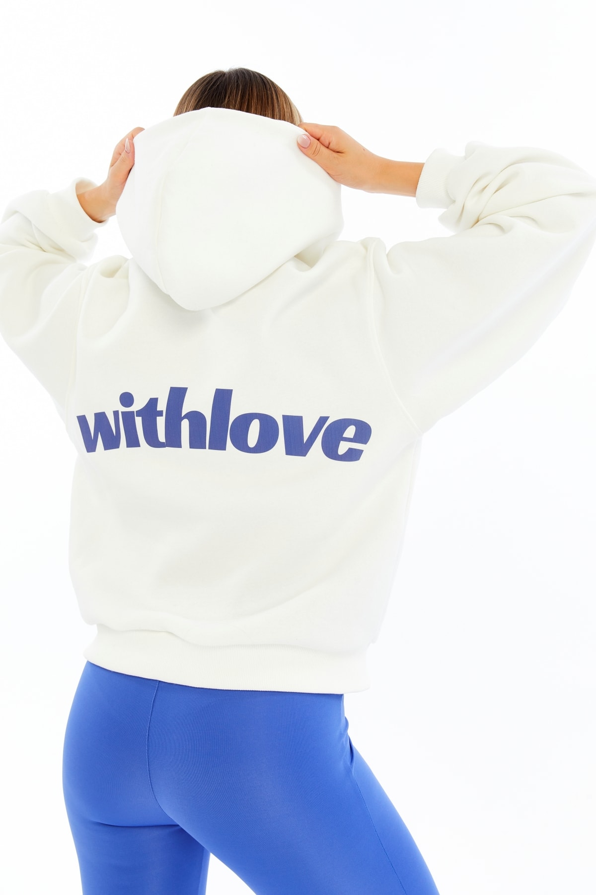 withlove Baskılı Oversize Sweatshirt
