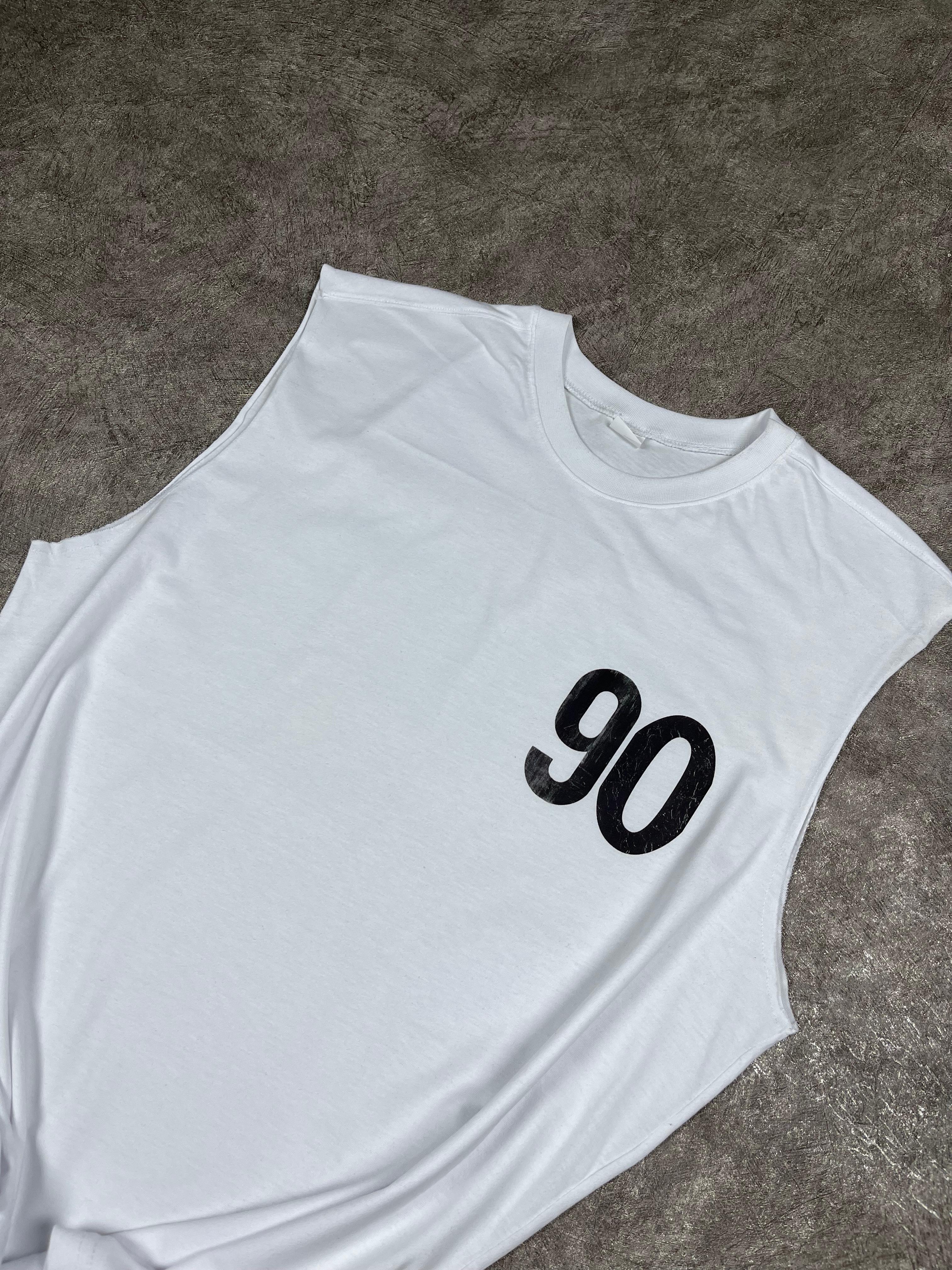 90 Baskılı Oversize Atlet