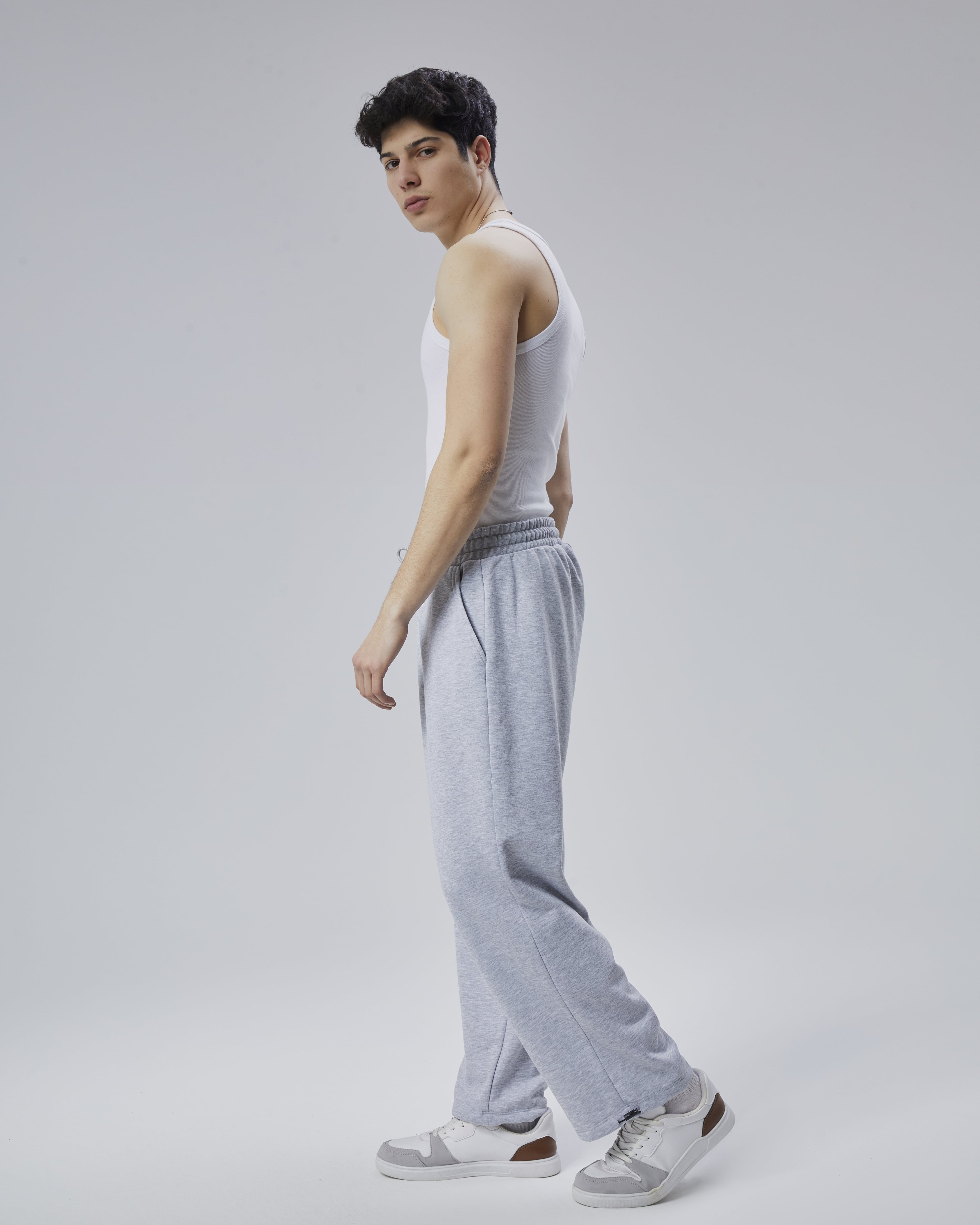 Basic Ayarlanabilir Paça Oversize Eşofman