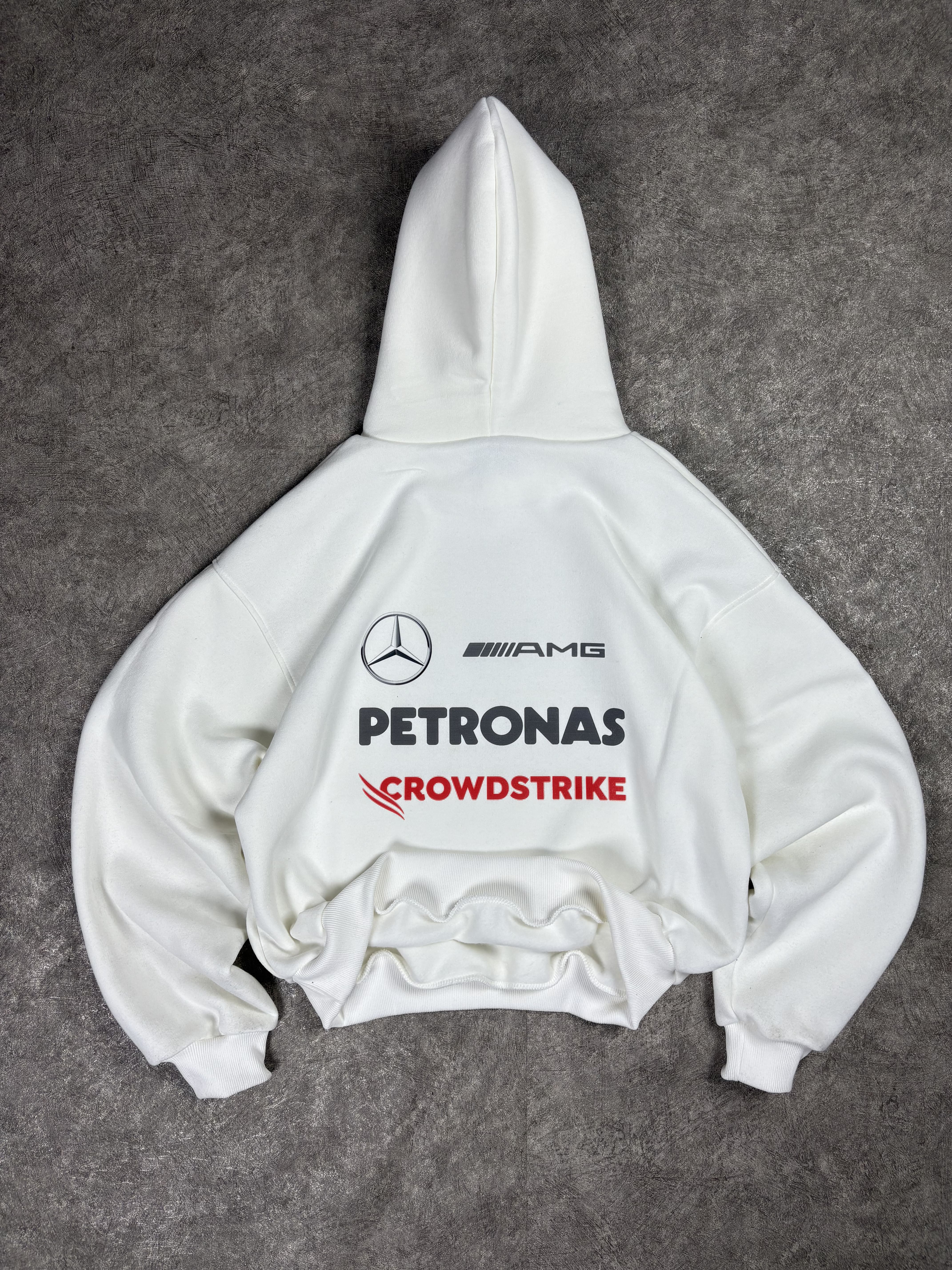 Mercedes Team Oversize Sweatshirt - Ekru