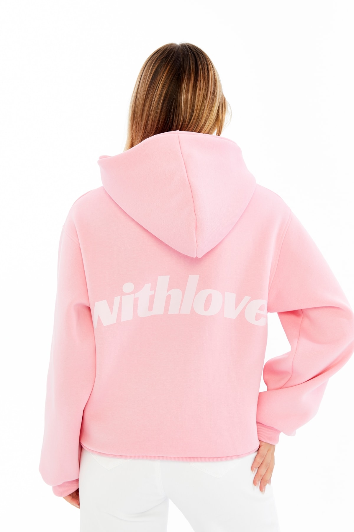 withlove Baskılı Oversize Sweatshirt