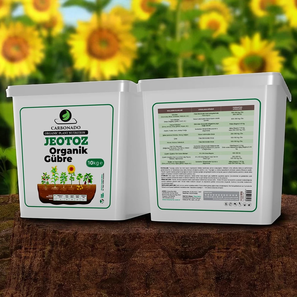 Jeotoz Organik Gübre 10 KG – Yüksek Etkili Organik Tarım Gübre