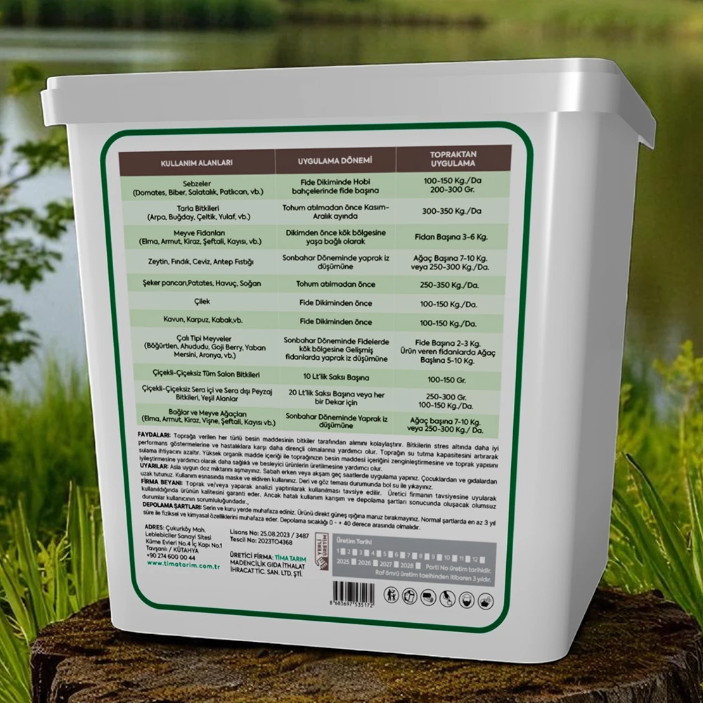 Jeotoz Organik Gübre 5 KG – Güçlü Doğal Toprak Besleyici