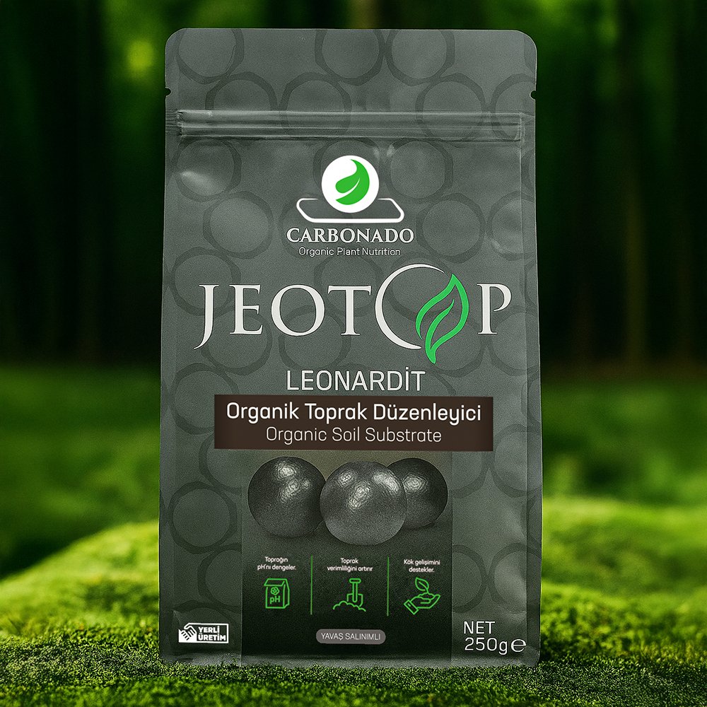 Jeotop Leonardit Bazlı Organik Toprak Düzenleyici 250g – Güçlü Form, Derin Etki