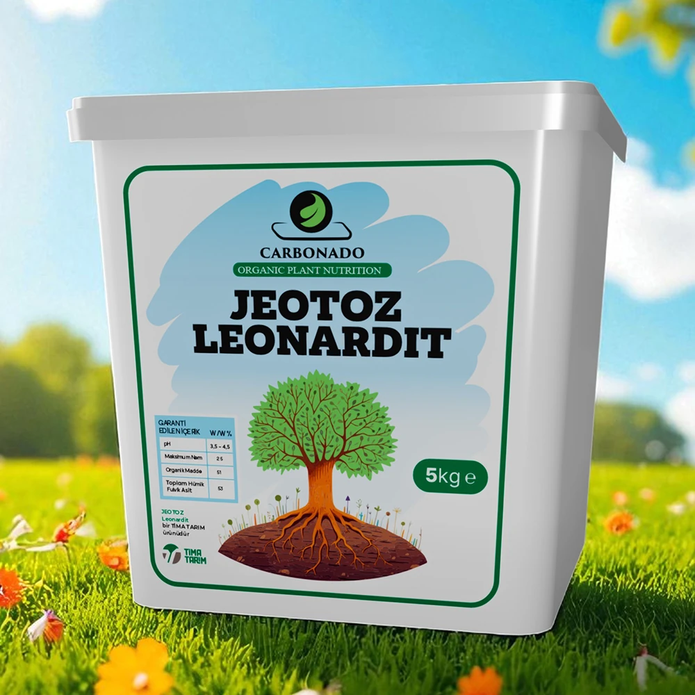 Jeotoz Leonardit 5 KG – %100 Doğal Organik Toprak Düzenleyici
